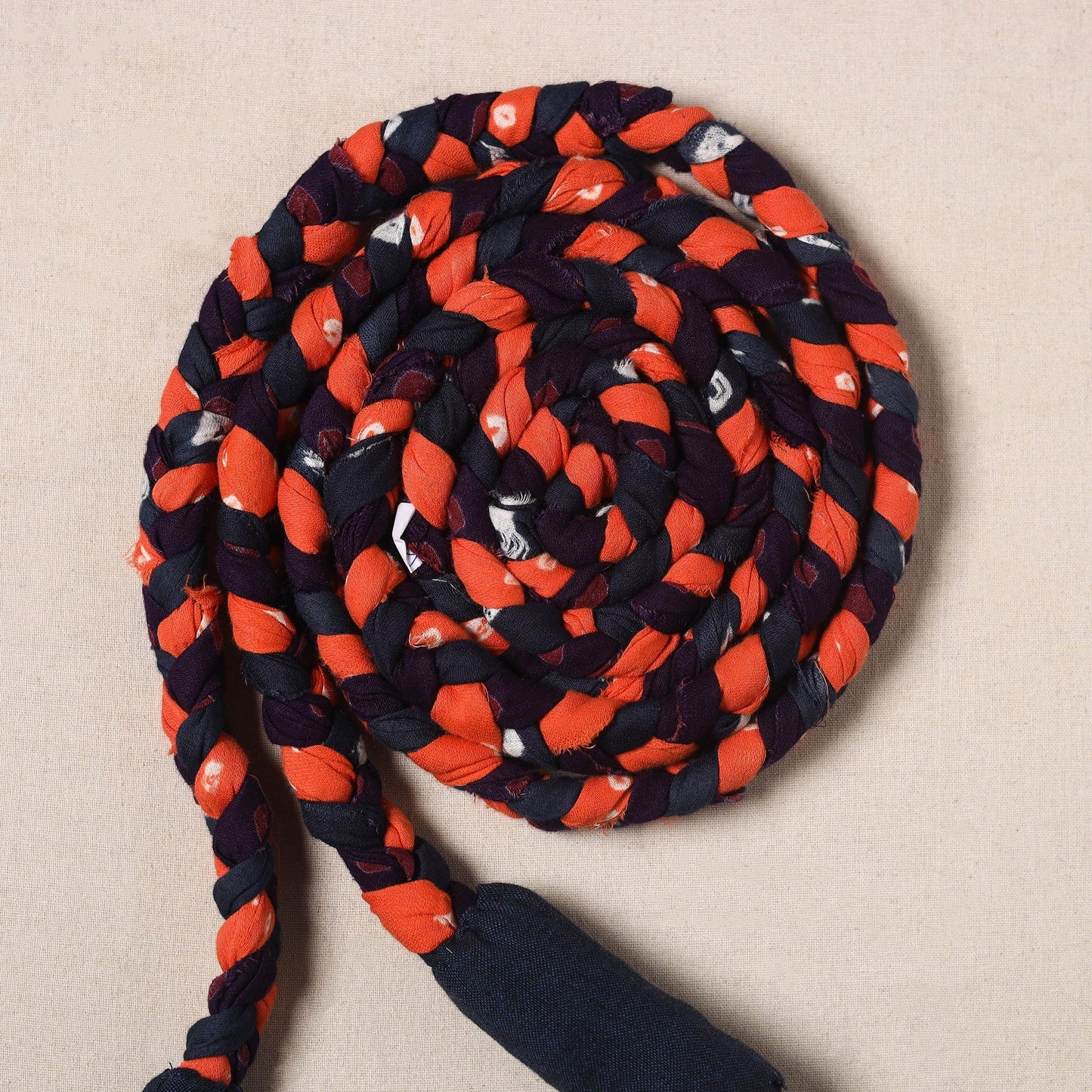 Handmade Upcycled Fabric Skipping Rope