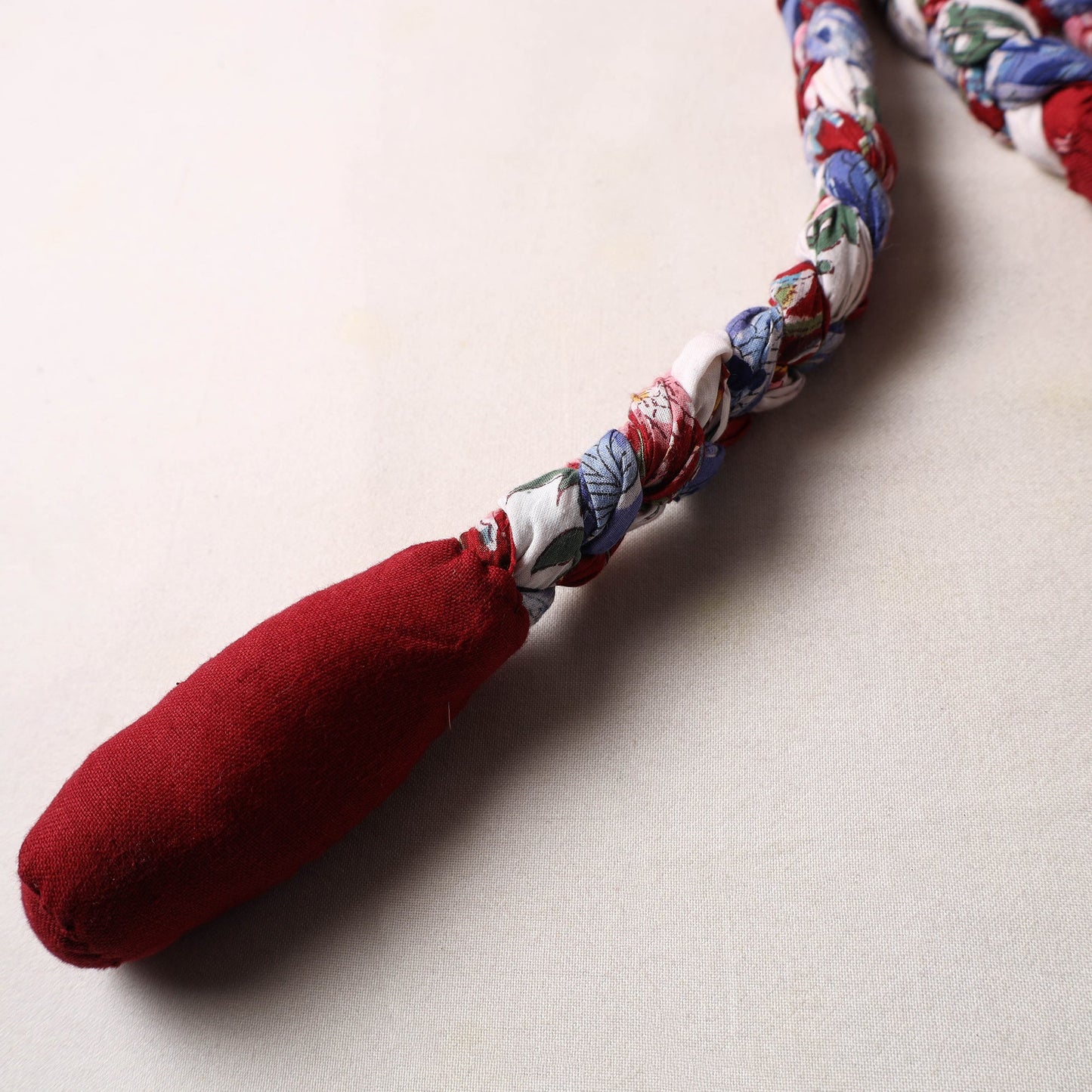 Handmade Upcycled Fabric Skipping Rope 40