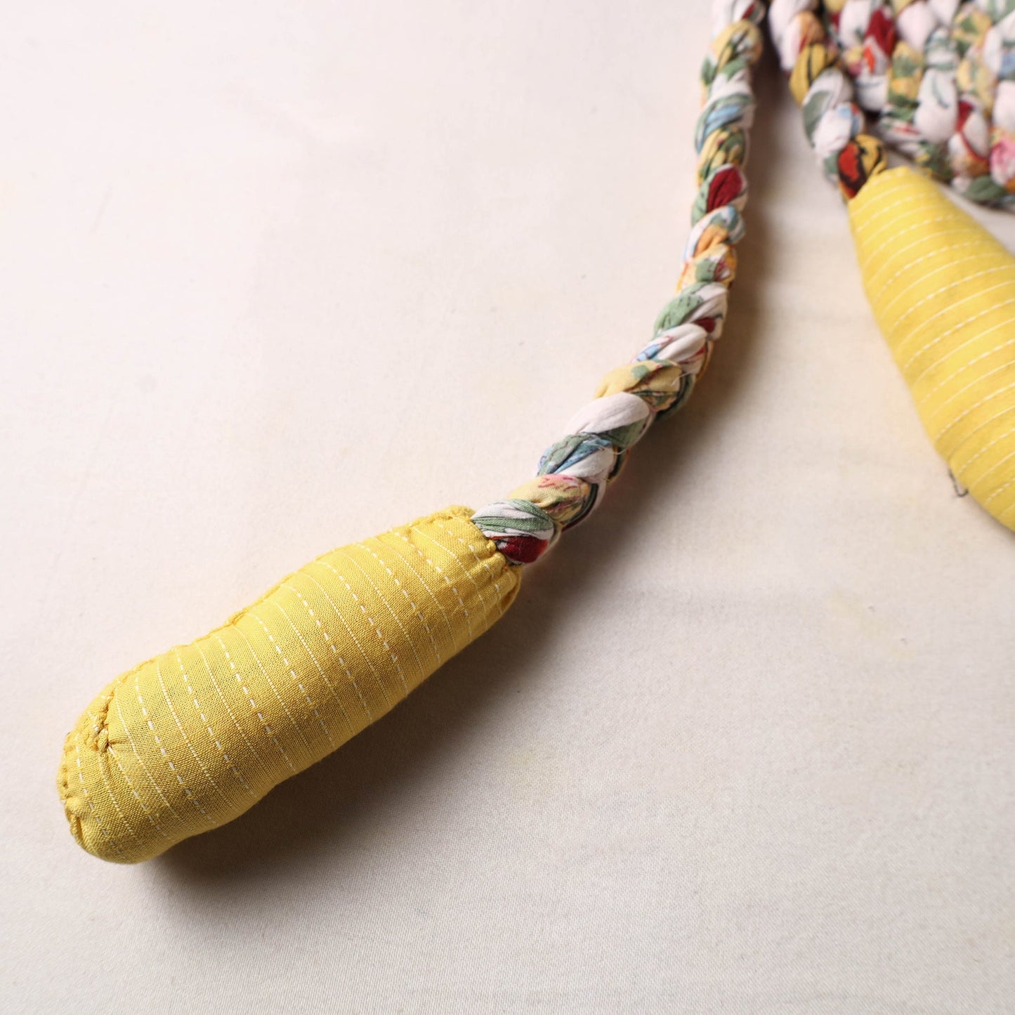 Handmade Upcycled Fabric Skipping Rope 41