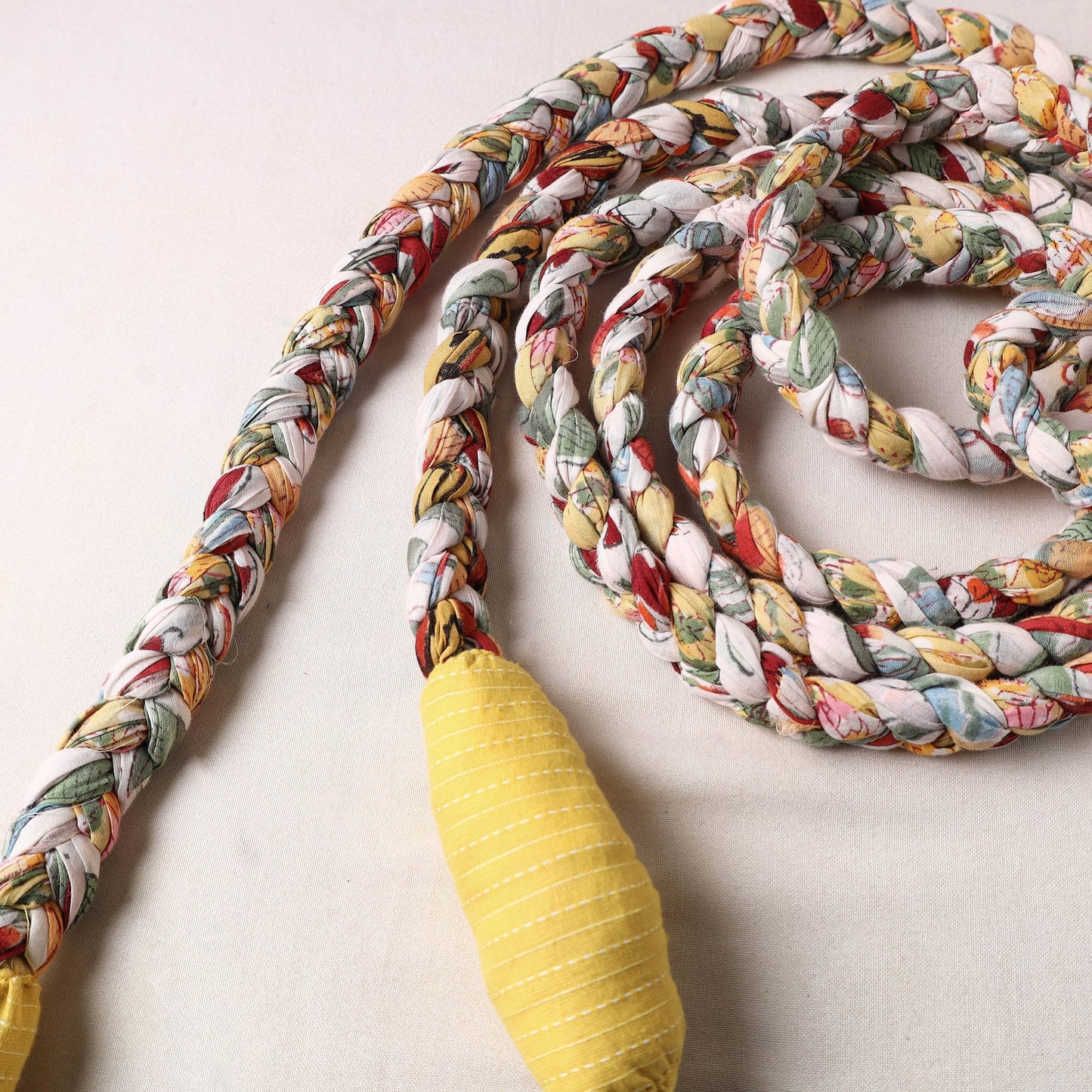 Handmade Upcycled Fabric Skipping Rope 41