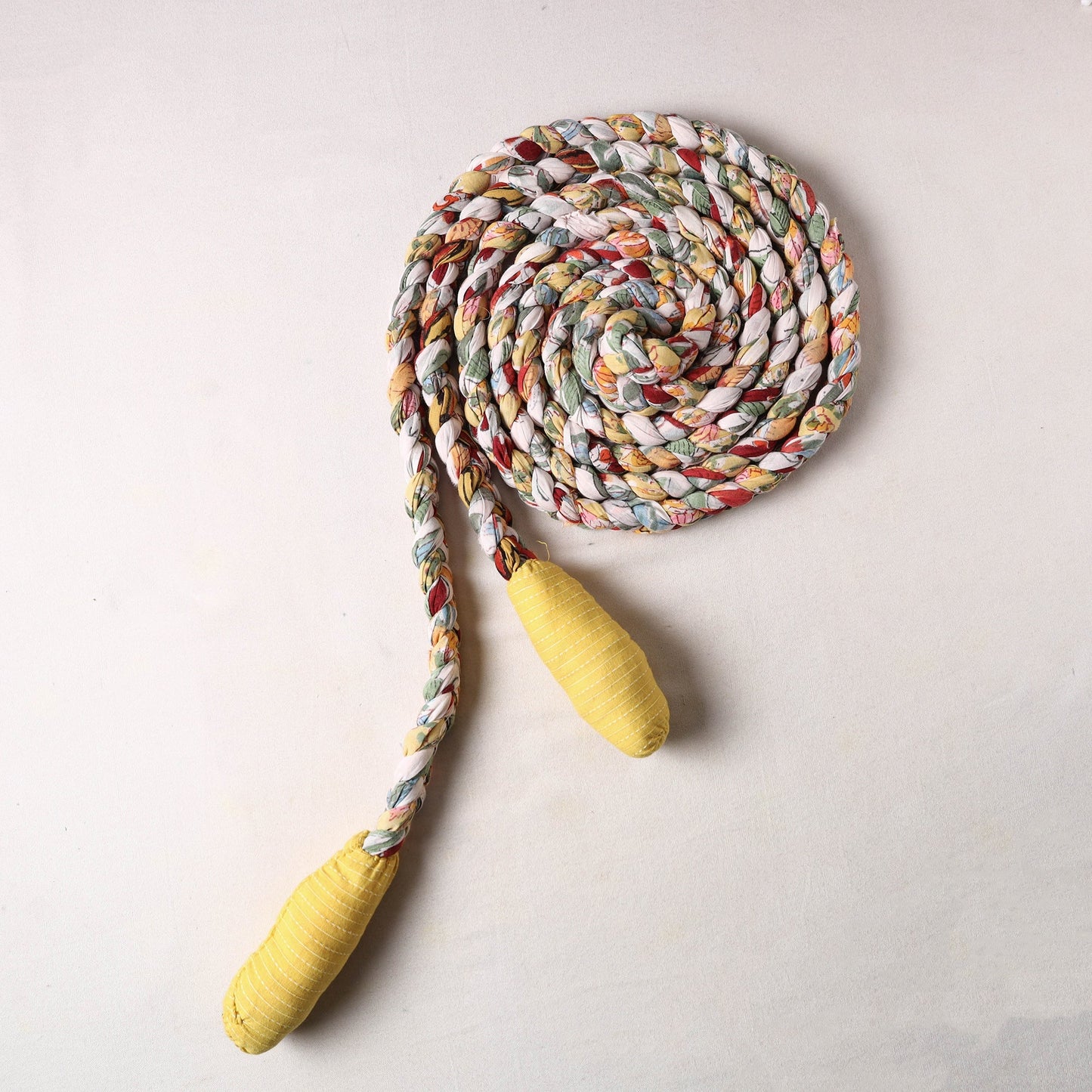 Handmade Upcycled Fabric Skipping Rope 41