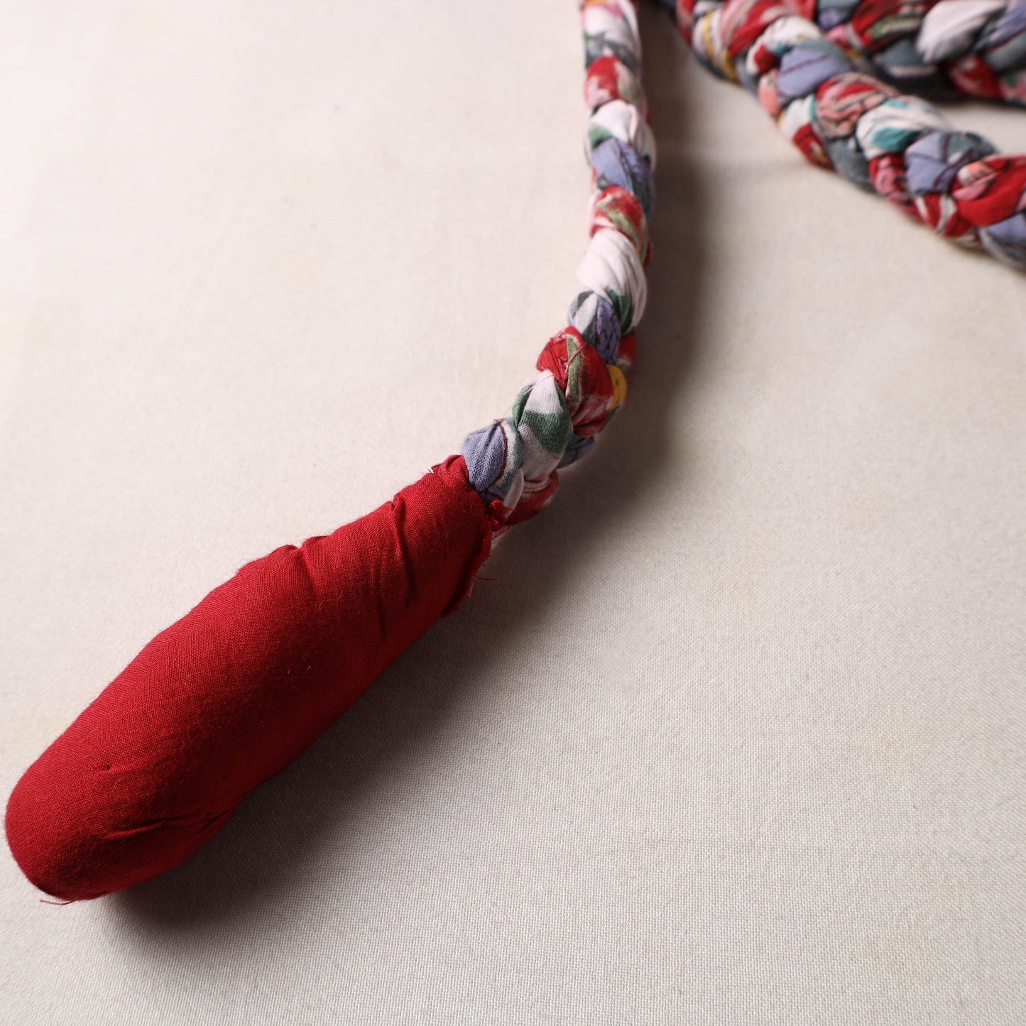 Handmade Upcycled Fabric Skipping Rope 42