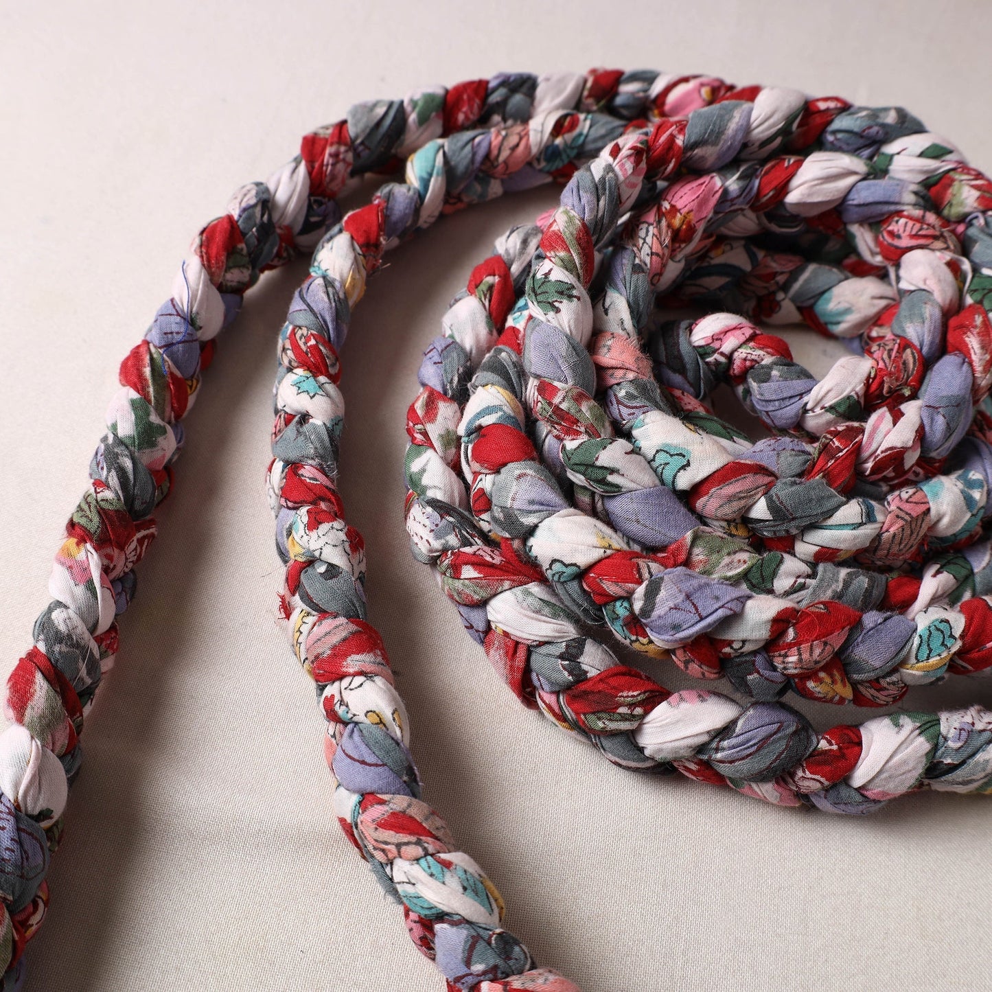 Handmade Upcycled Fabric Skipping Rope 42