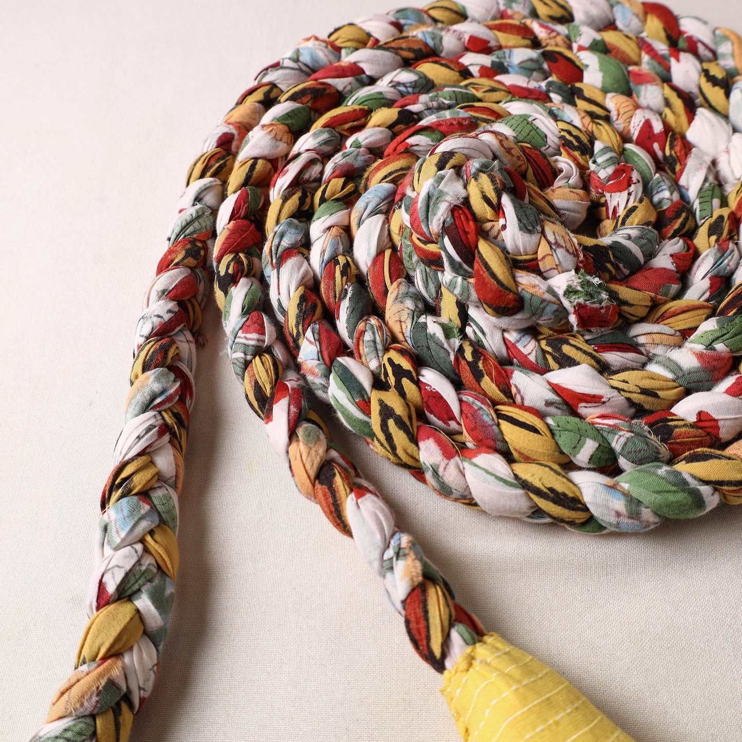 Handmade Upcycled Fabric Skipping Rope 44