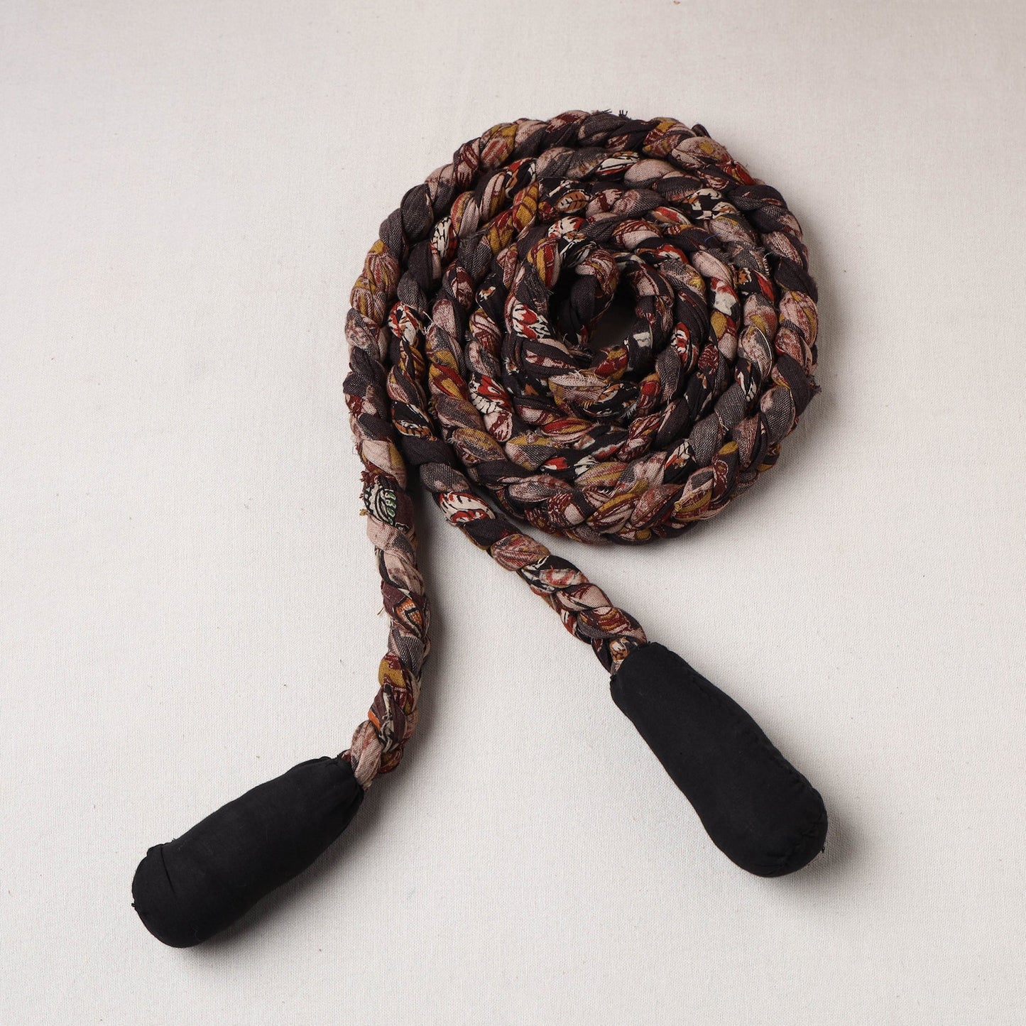 Handmade Upcycled Fabric Skipping Rope 46