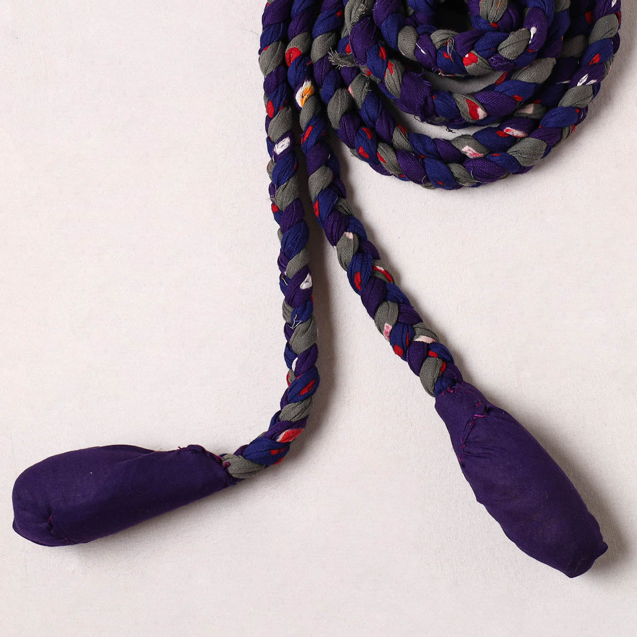 Handmade Upcycled Fabric Skipping Rope 48