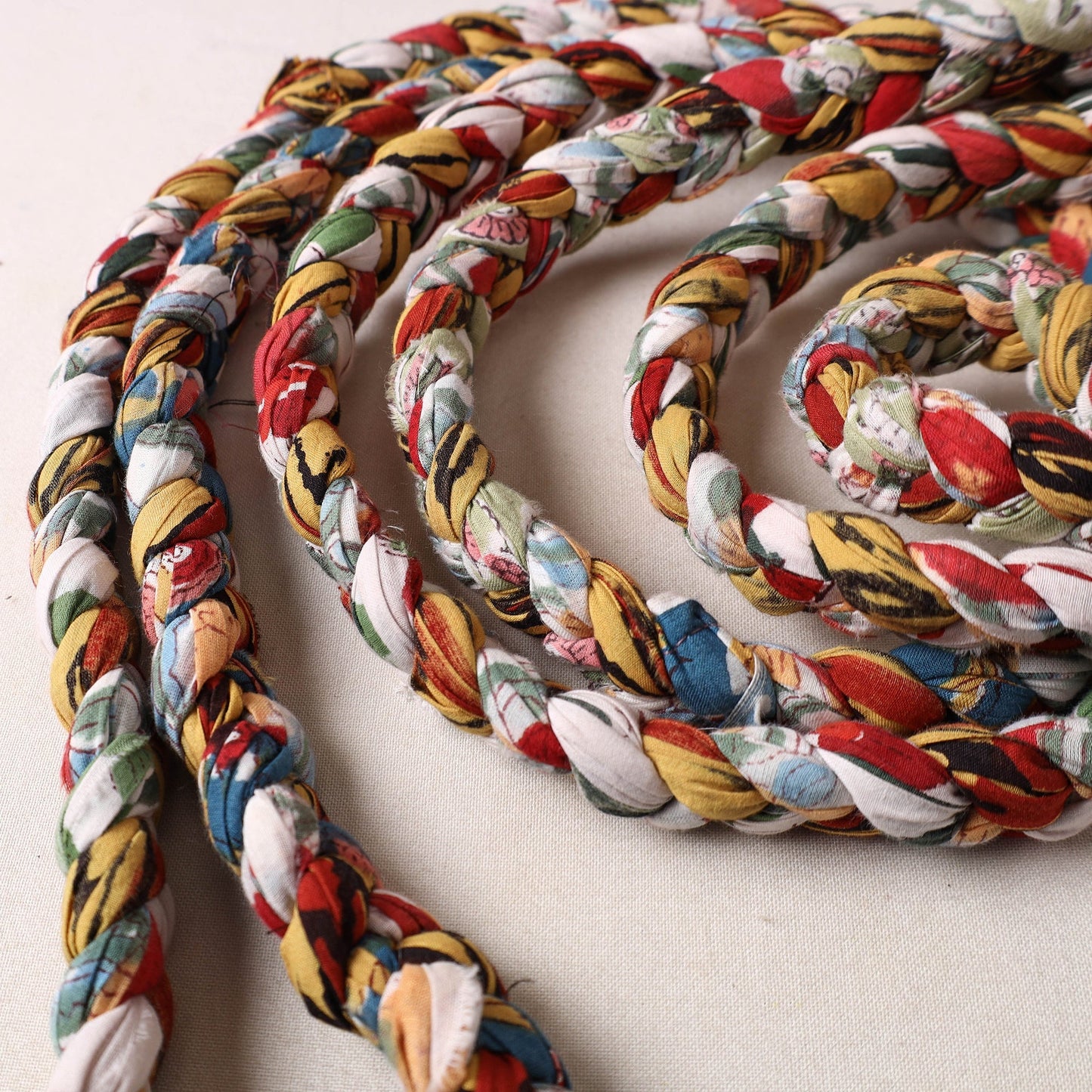 Handmade Upcycled Fabric Skipping Rope 49