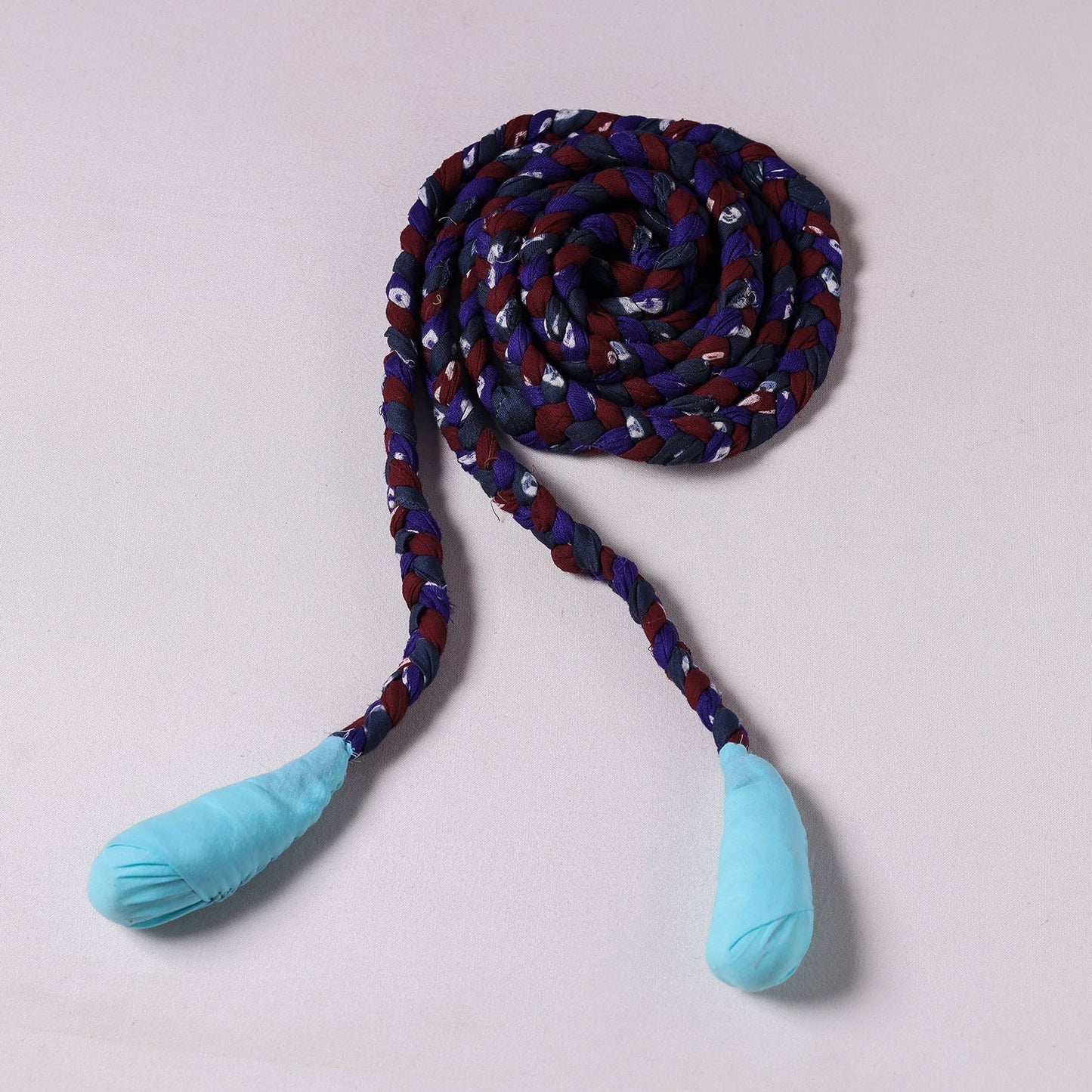 Handmade Upcycled Fabric Skipping Rope