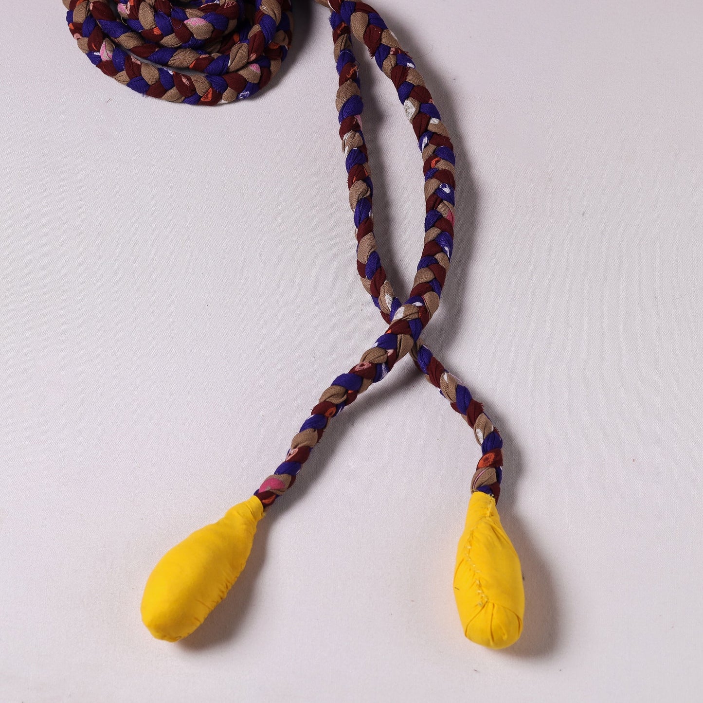 Handmade Upcycled Fabric Skipping Rope
