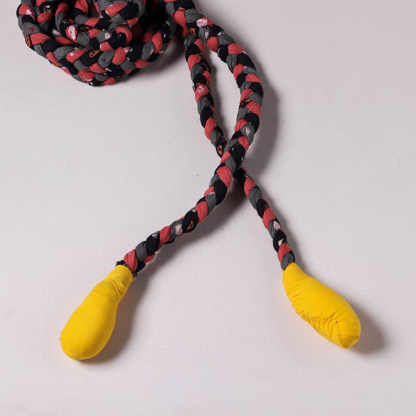 Handmade Upcycled Fabric Skipping Rope