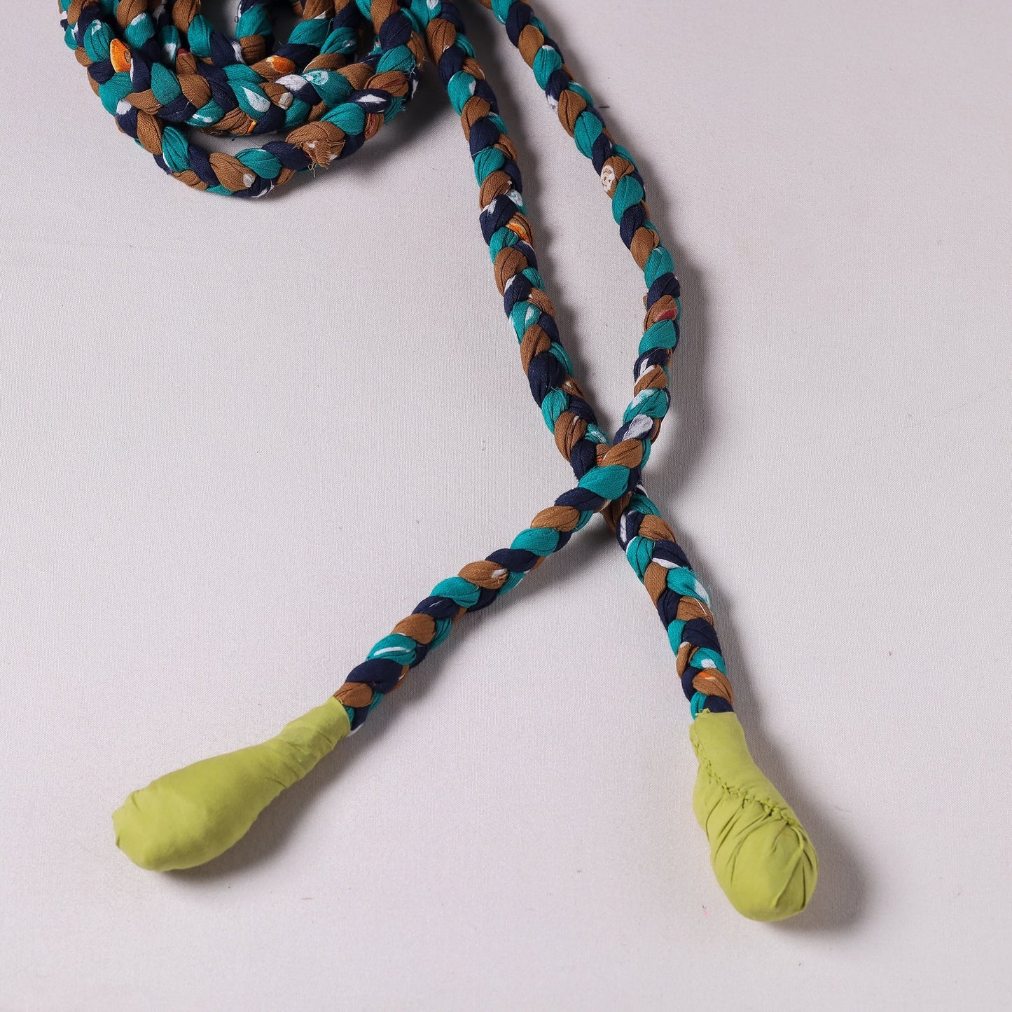 Handmade Upcycled Fabric Skipping Rope