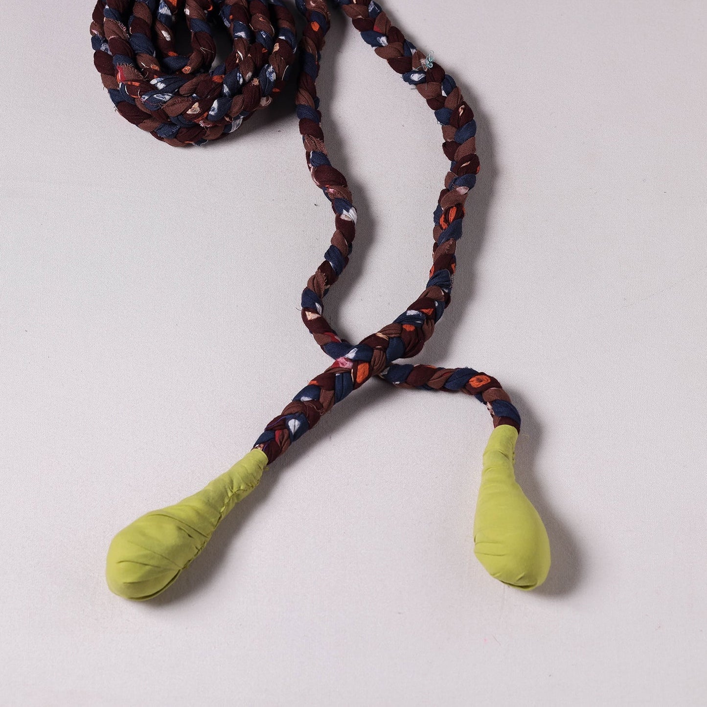 Handmade Upcycled Fabric Skipping Rope