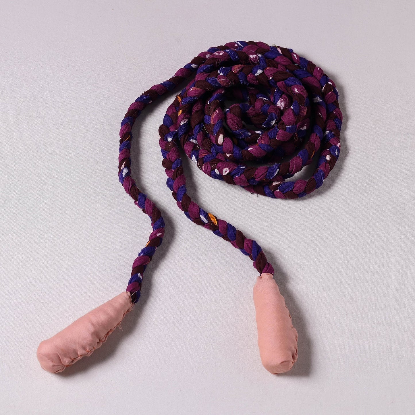 Handmade Upcycled Fabric Skipping Rope