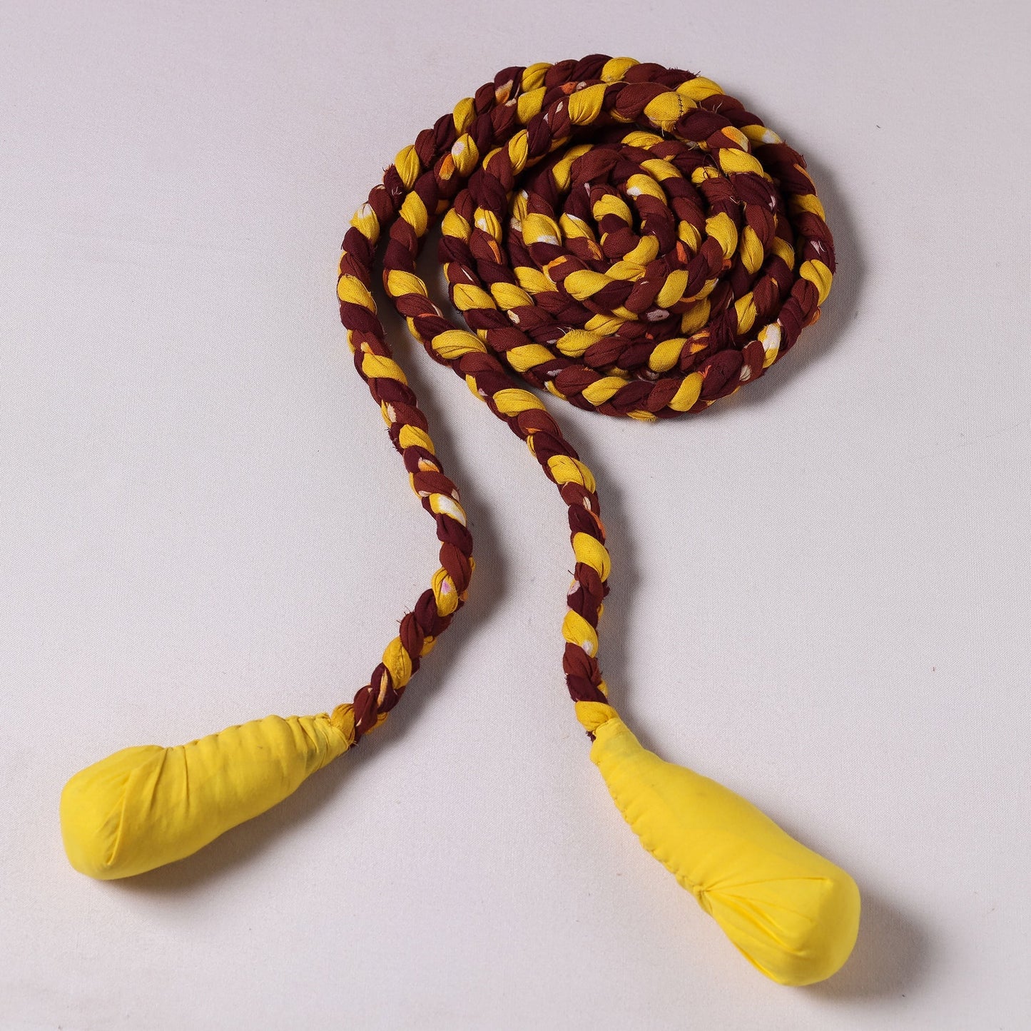 Handmade Upcycled Fabric Skipping Rope