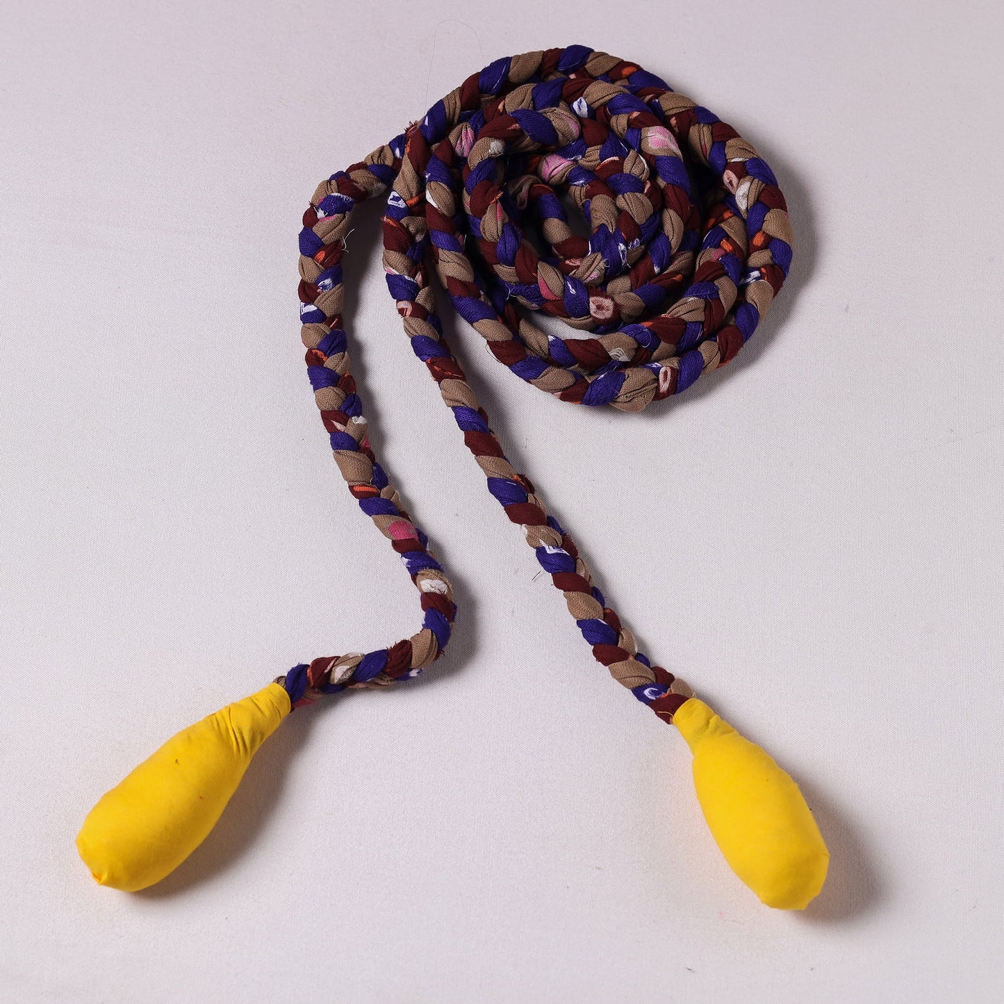 Handmade Upcycled Fabric Skipping Rope