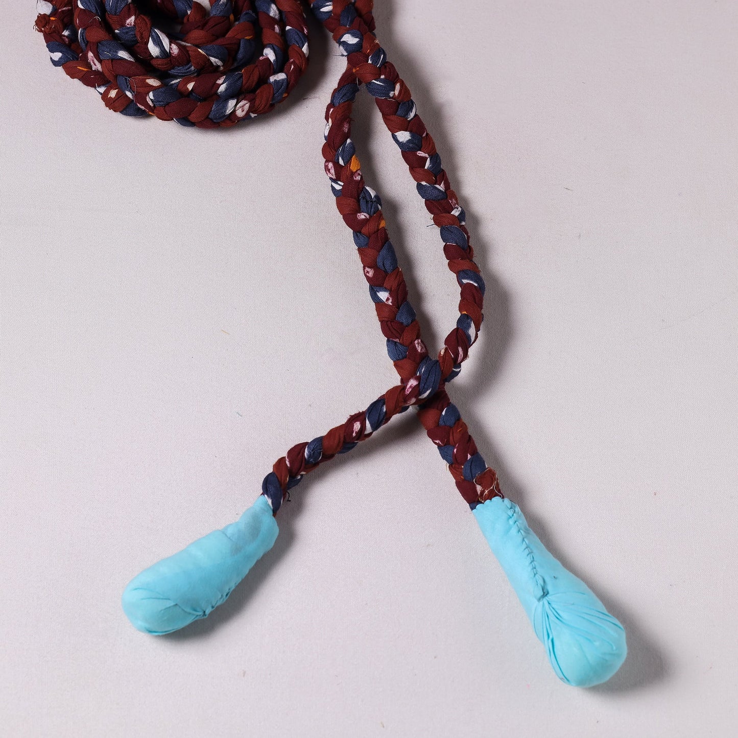 Handmade Upcycled Fabric Skipping Rope