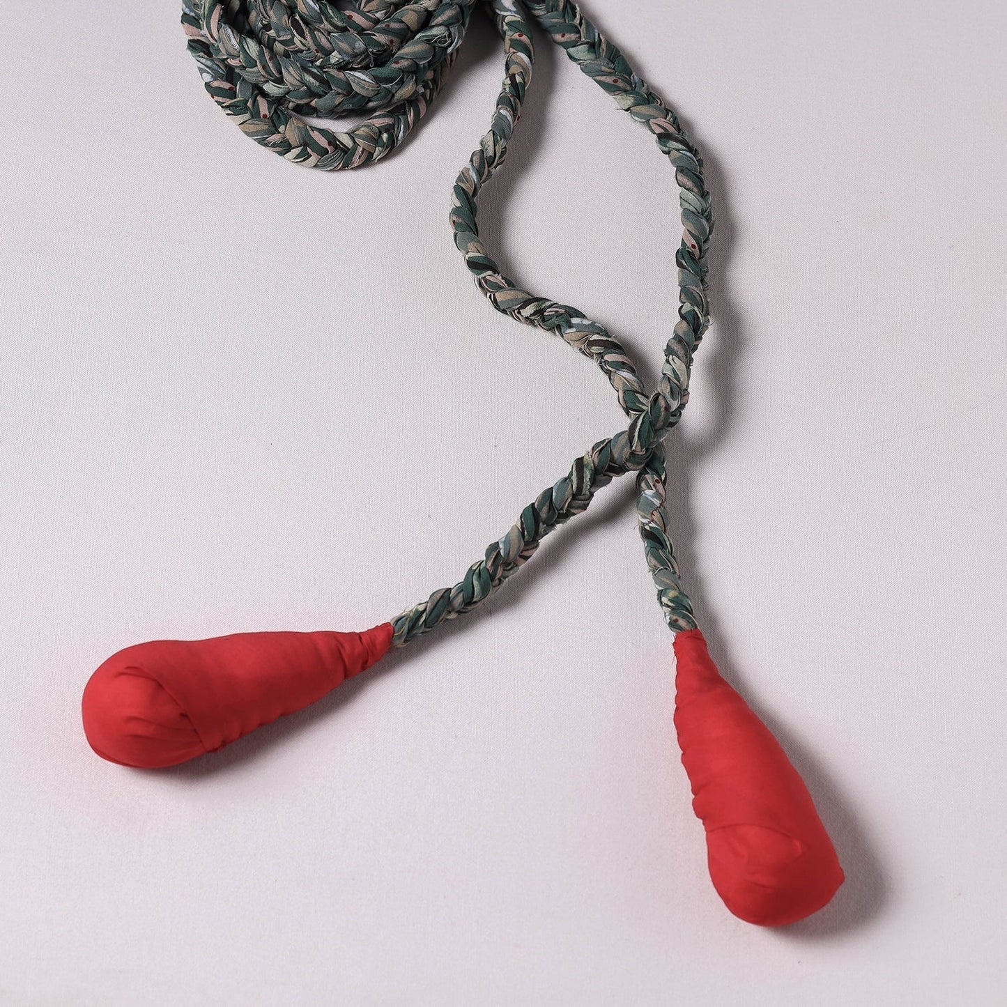 Handmade Upcycled Fabric Skipping Rope