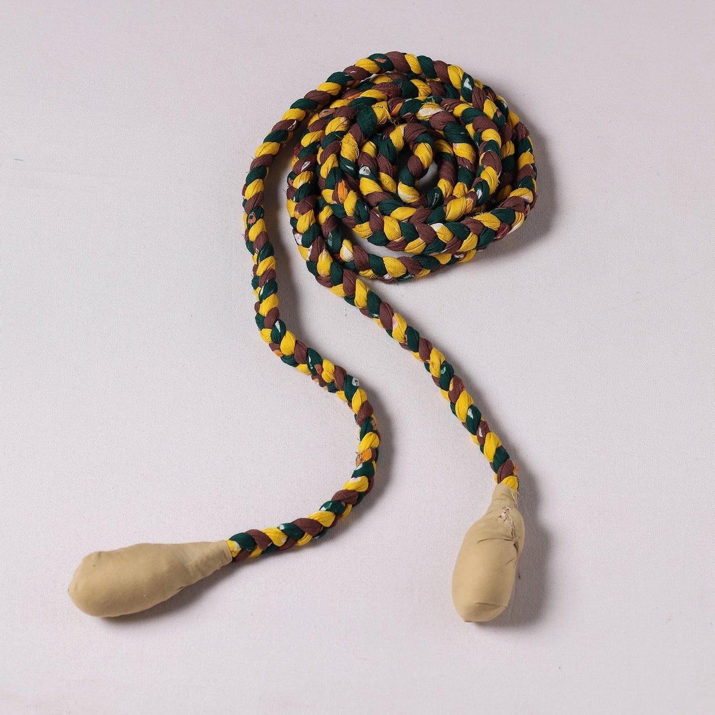 Handmade Upcycled Fabric Skipping Rope