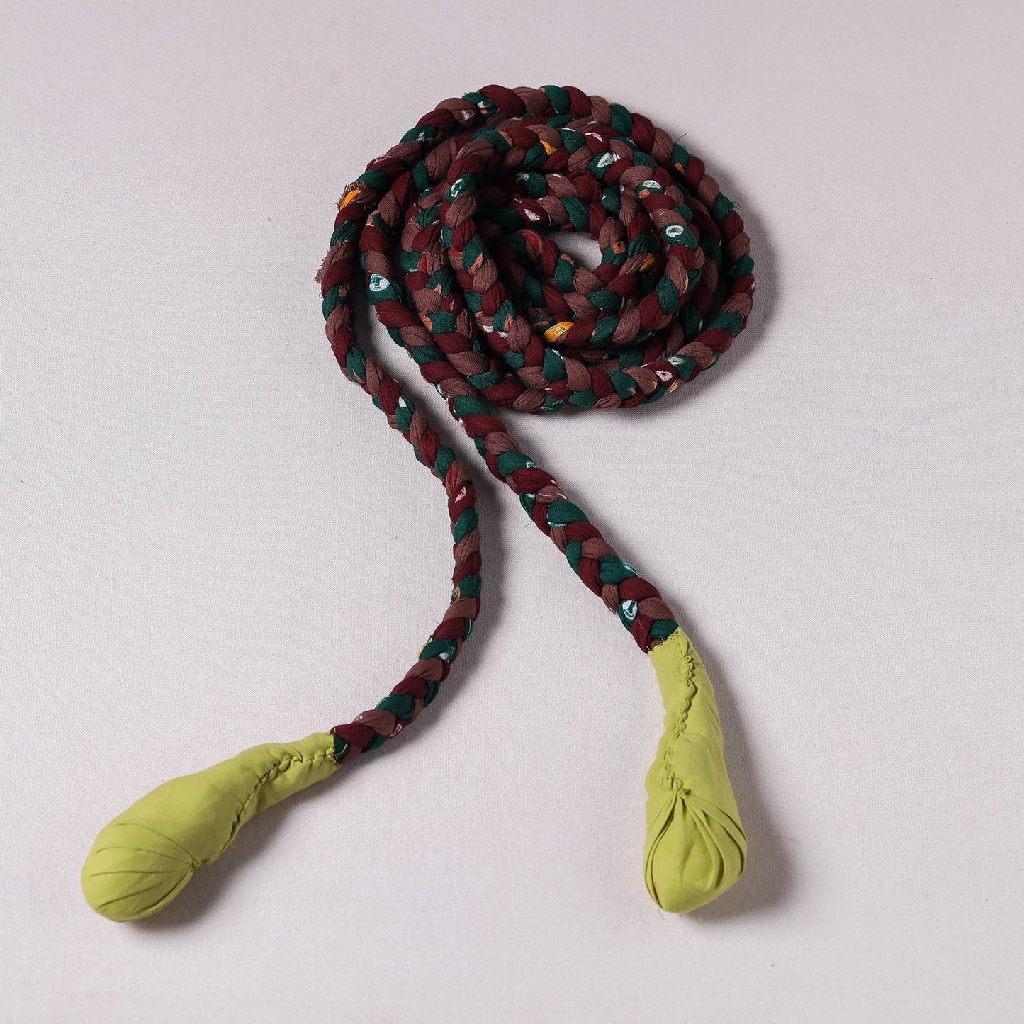 Handmade Upcycled Fabric Skipping Rope