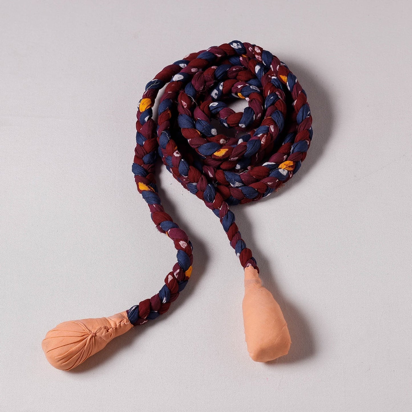 Handmade Upcycled Fabric Skipping Rope
