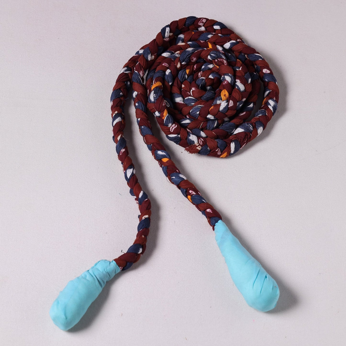 Handmade Upcycled Fabric Skipping Rope