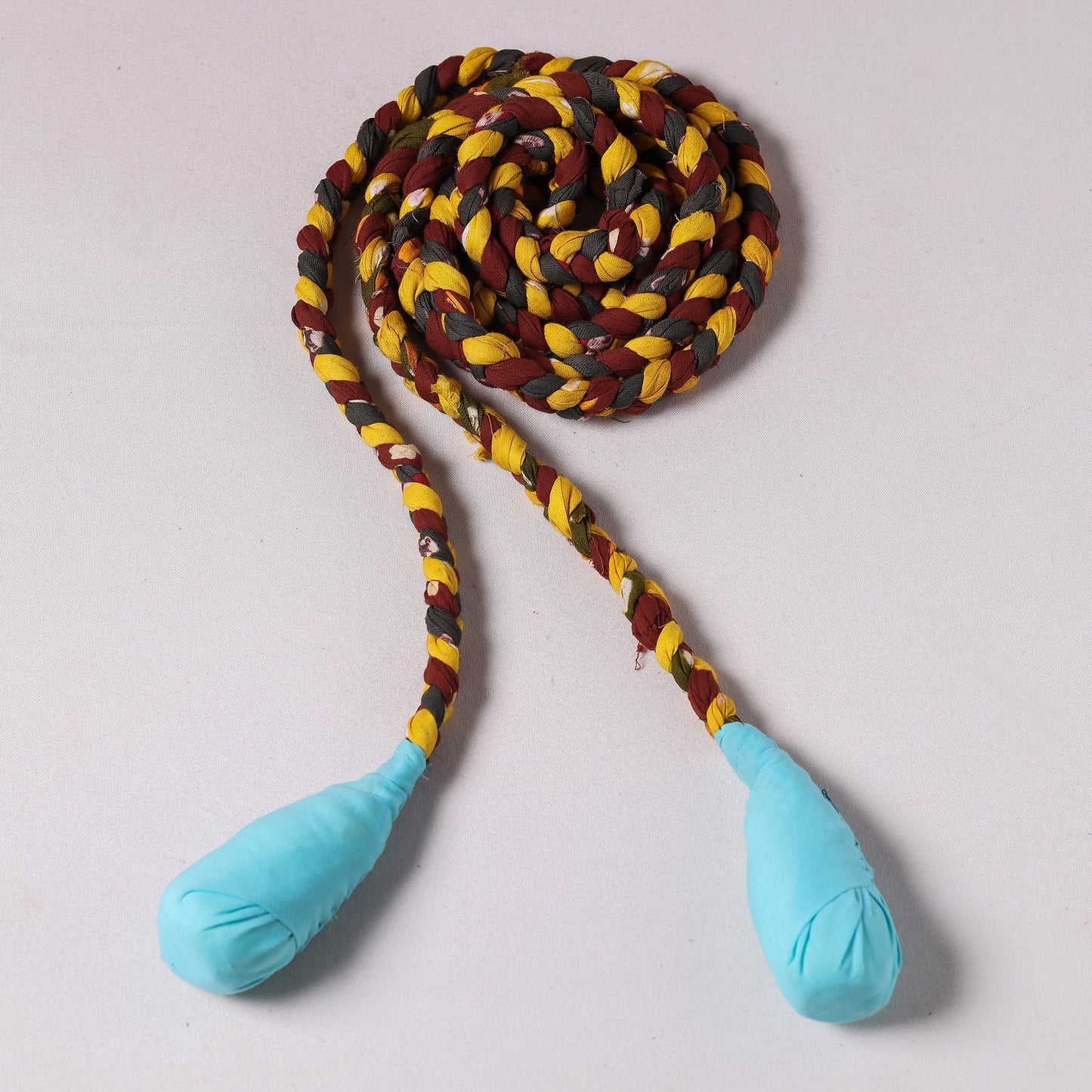 Handmade Upcycled Fabric Skipping Rope