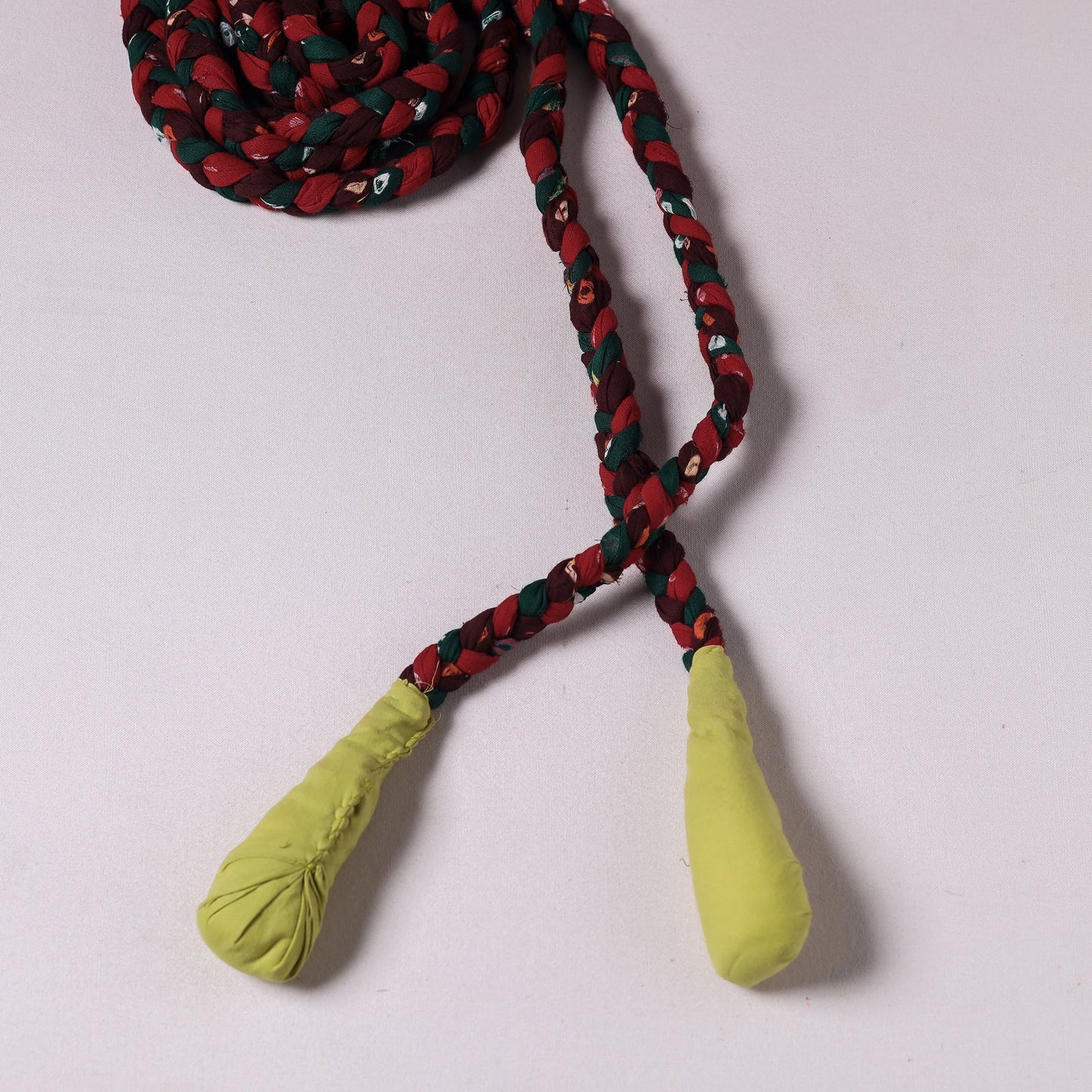 Handmade Upcycled Fabric Skipping Rope