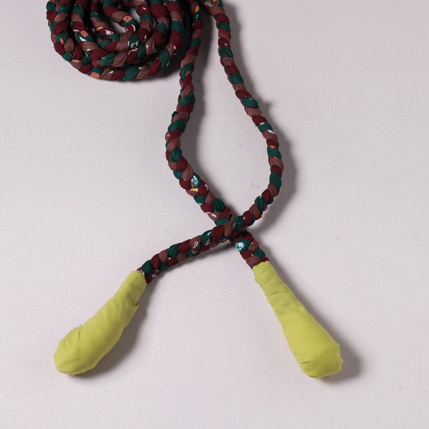 Handmade Upcycled Fabric Skipping Rope
