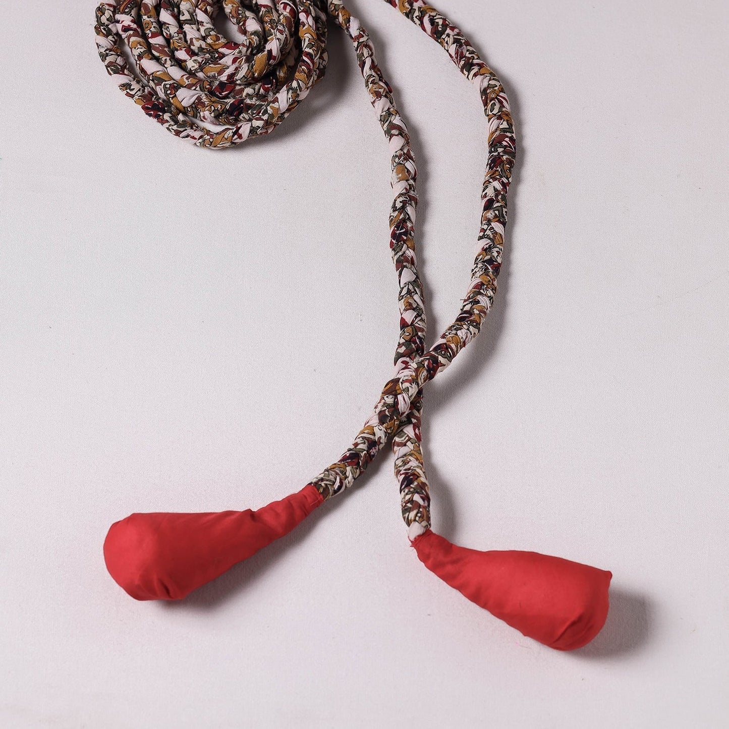 Handmade Upcycled Fabric Skipping Rope