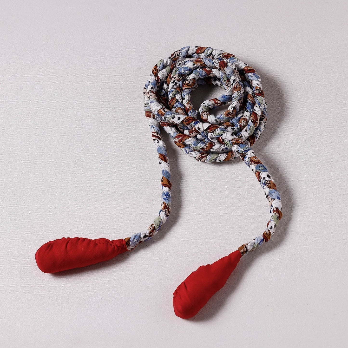 Handmade Upcycled Fabric Skipping Rope