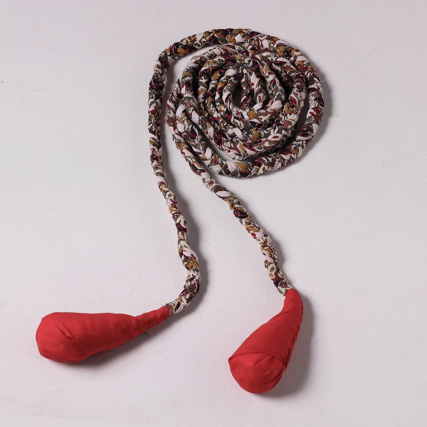 Handmade Upcycled Fabric Skipping Rope