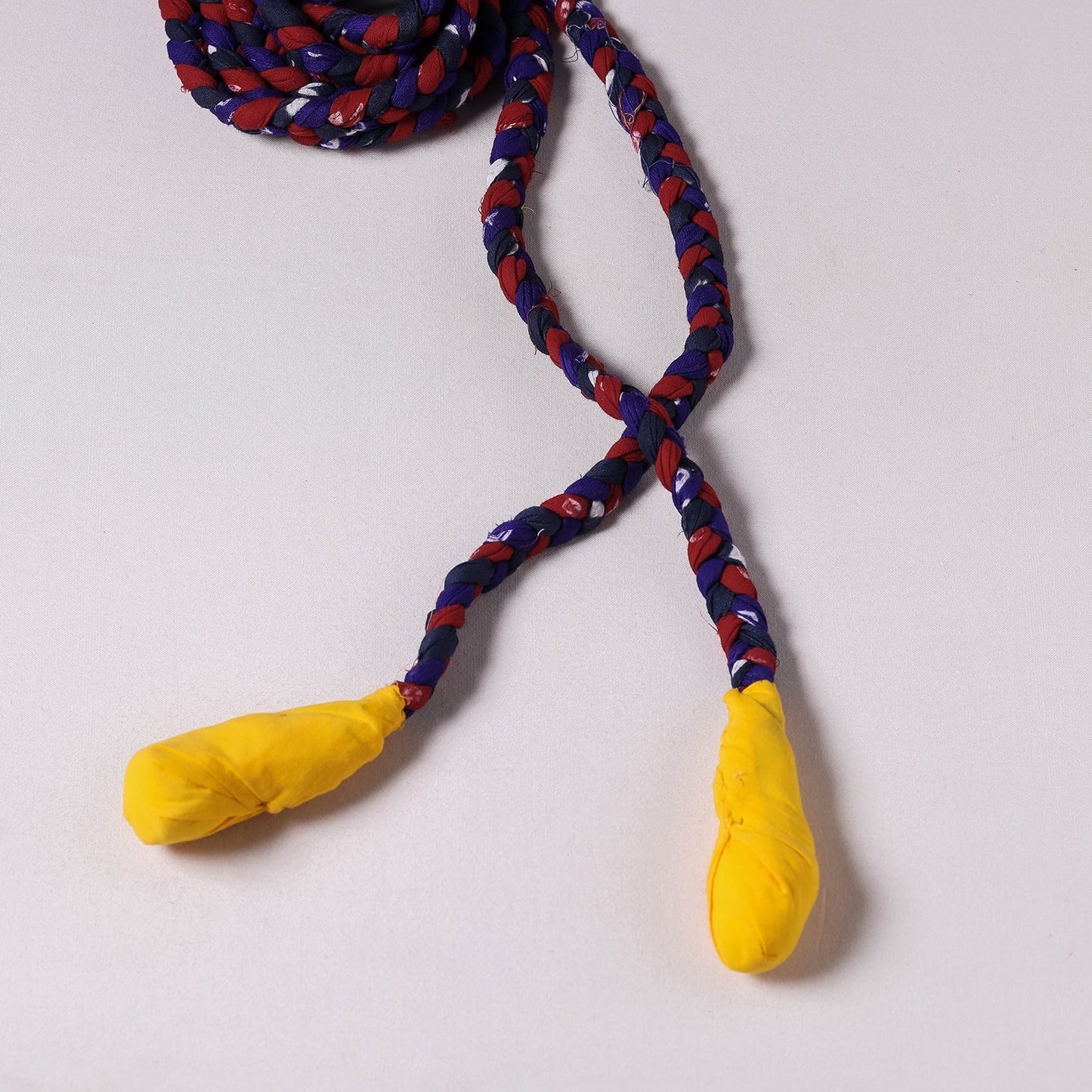 Handmade Upcycled Fabric Skipping Rope