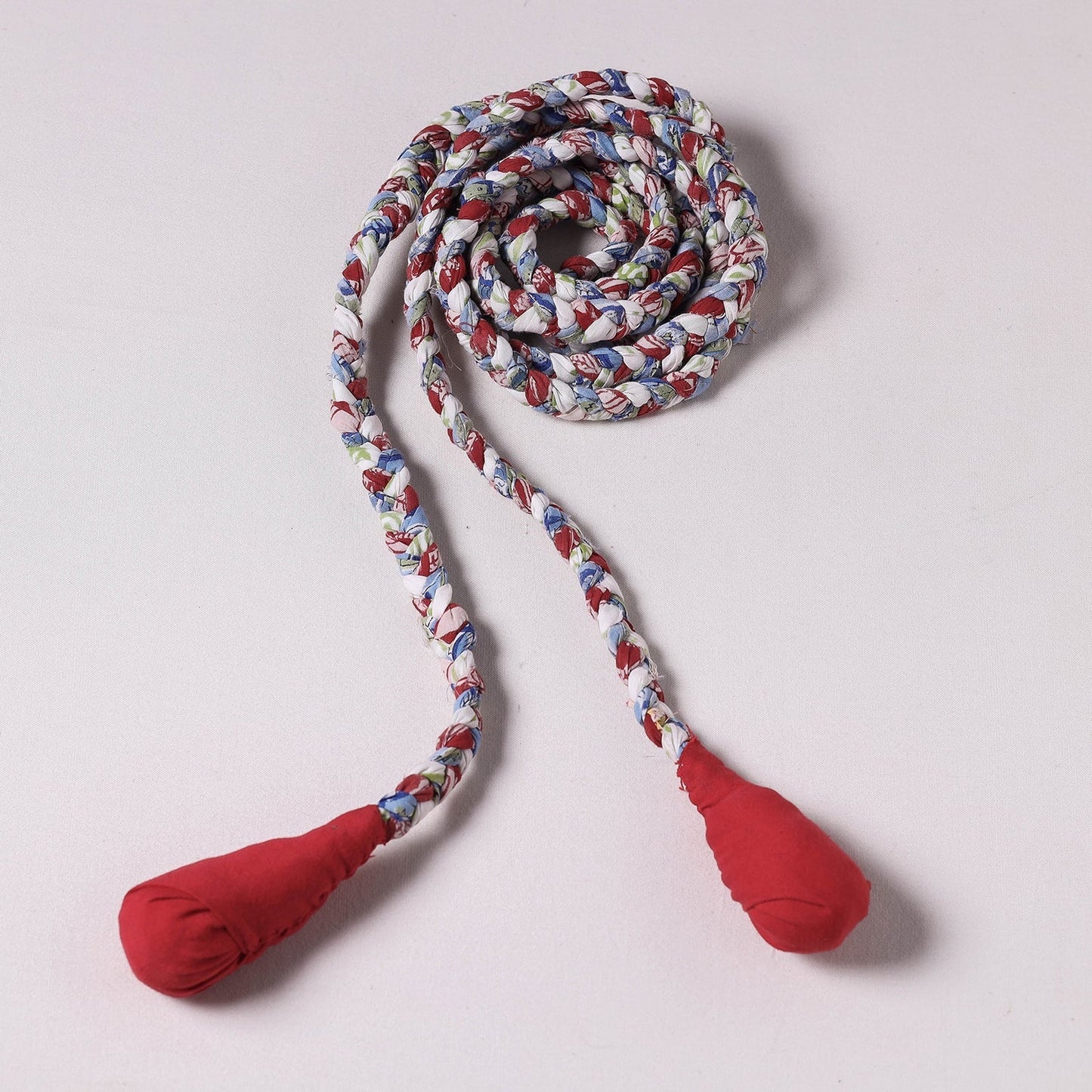 Handmade Upcycled Fabric Skipping Rope