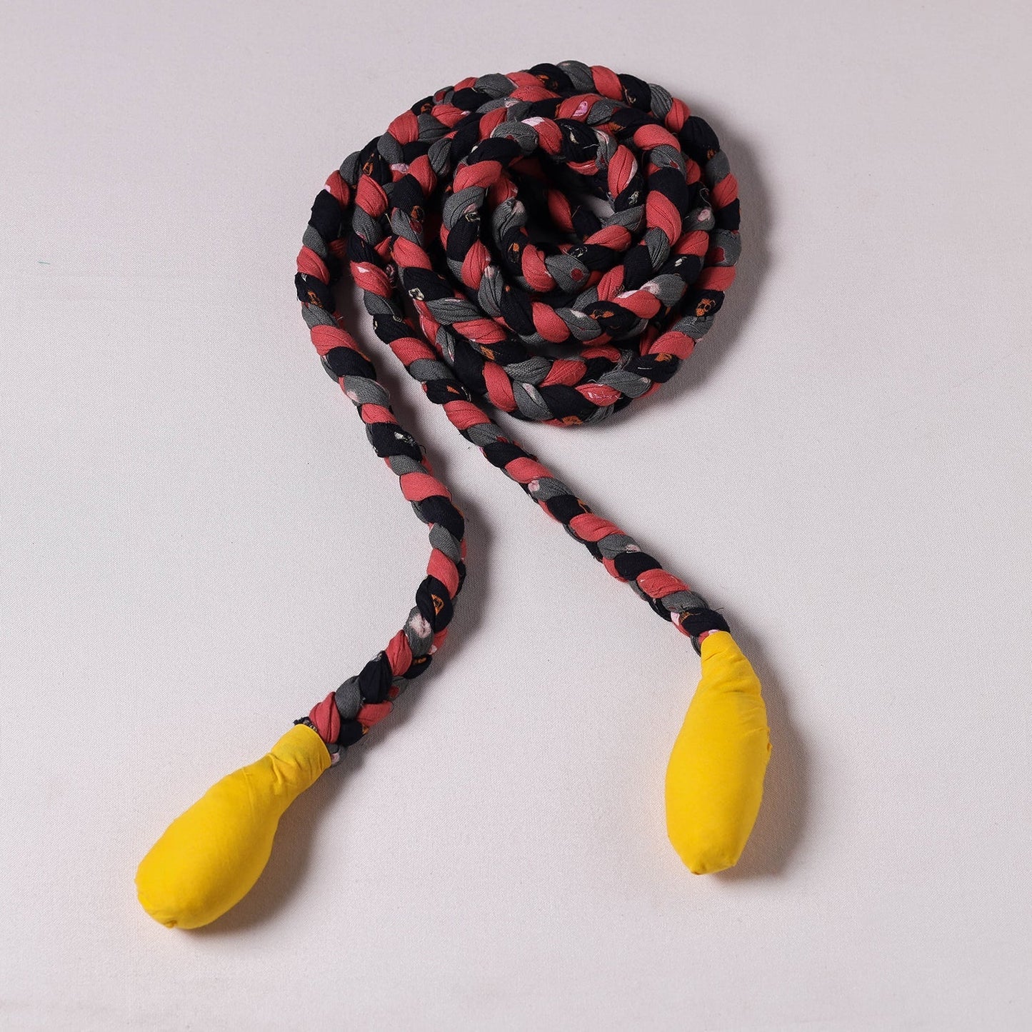 Handmade Upcycled Fabric Skipping Rope