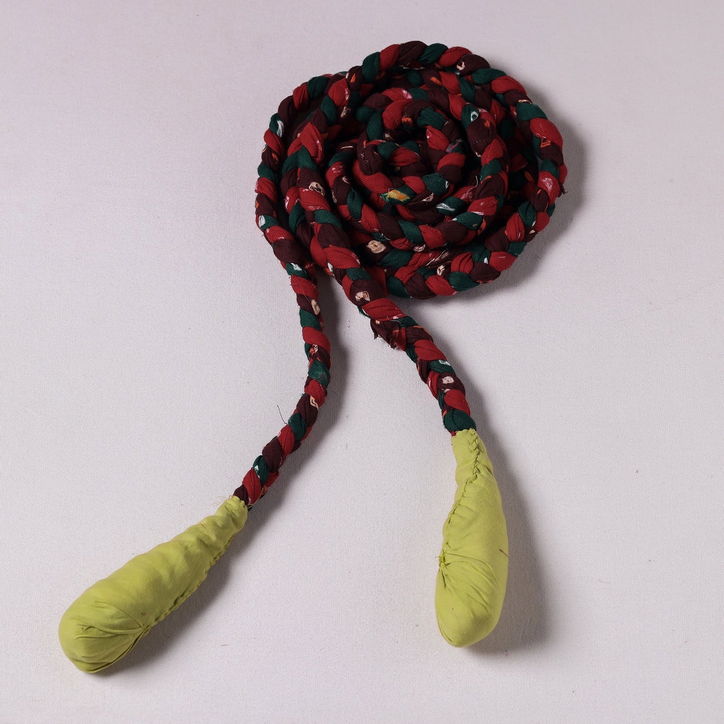 Handmade Upcycled Fabric Skipping Rope