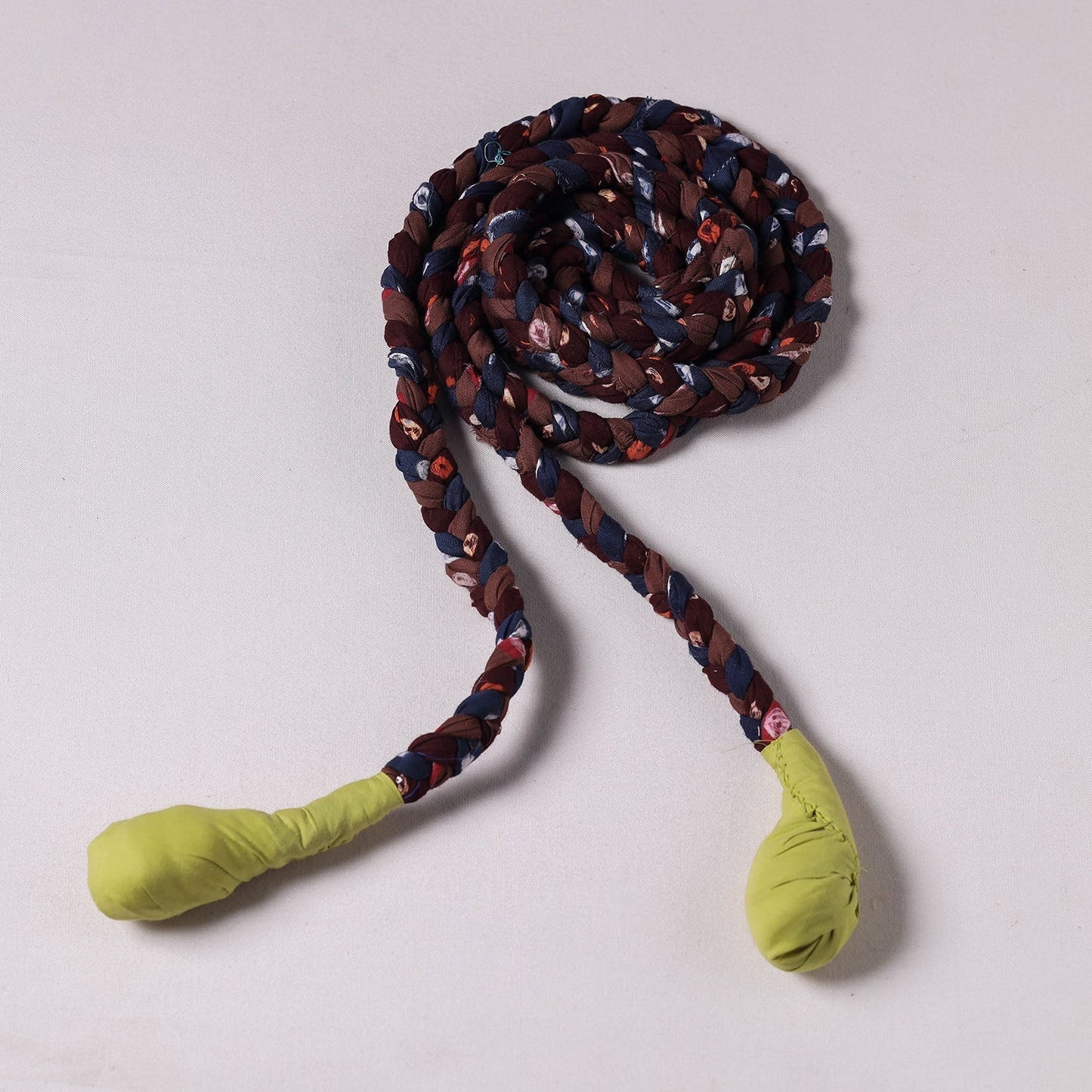 Handmade Upcycled Fabric Skipping Rope