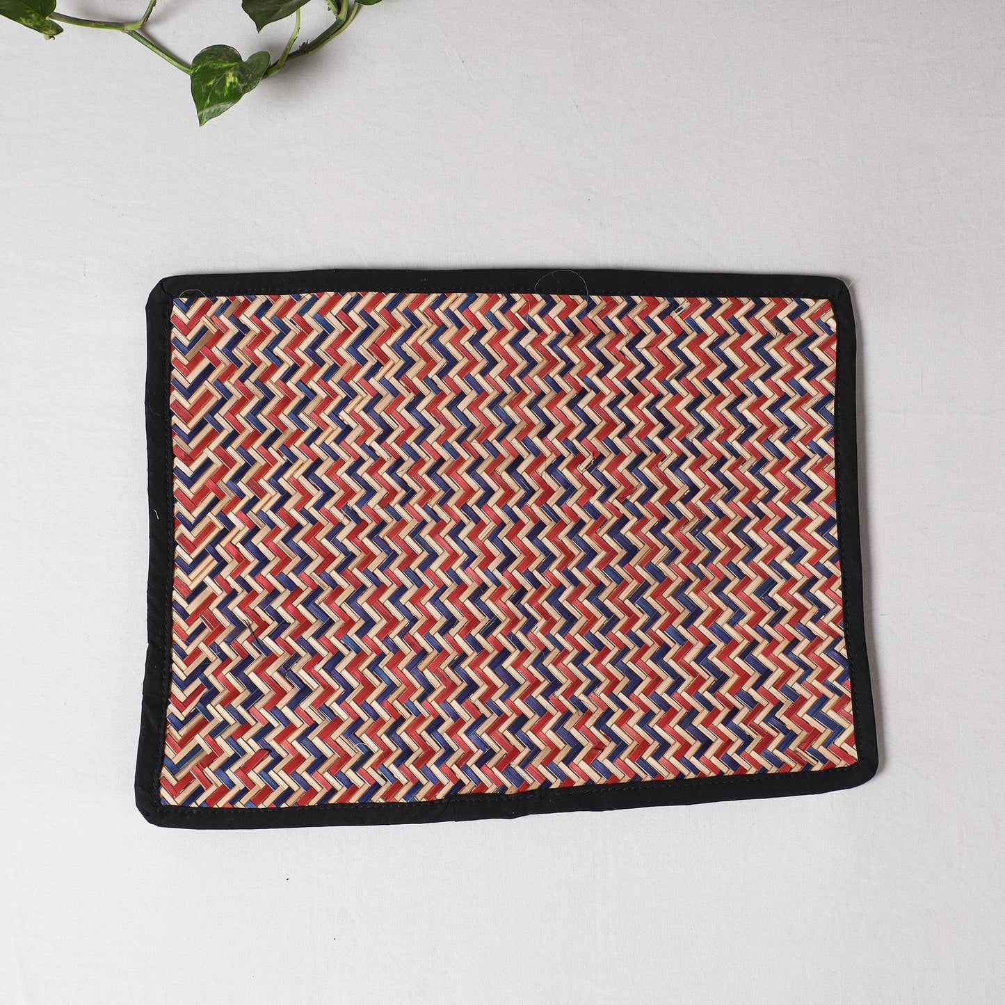 Multicolor Handmade Water Hyacinth Table Mat from Assam