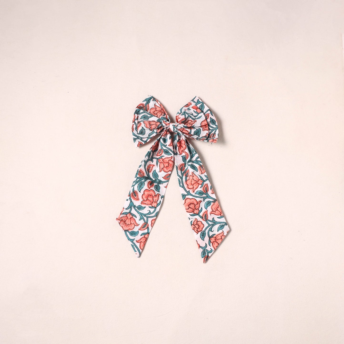 Handmade women’s bow hair clip 60 - handcrafted