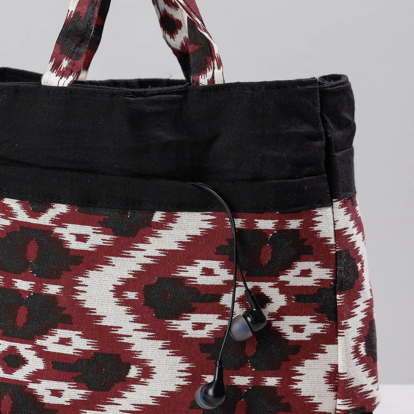 Ikat Multipurpose Cosmetic/Toiletry Cotton Pouch