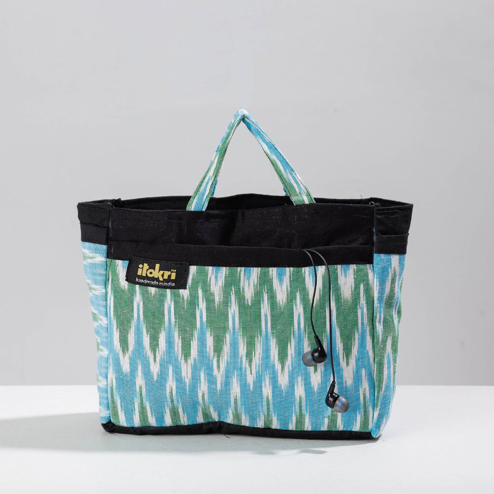 Ikat Multipurpose Cosmetic/Toiletry Cotton Pouch