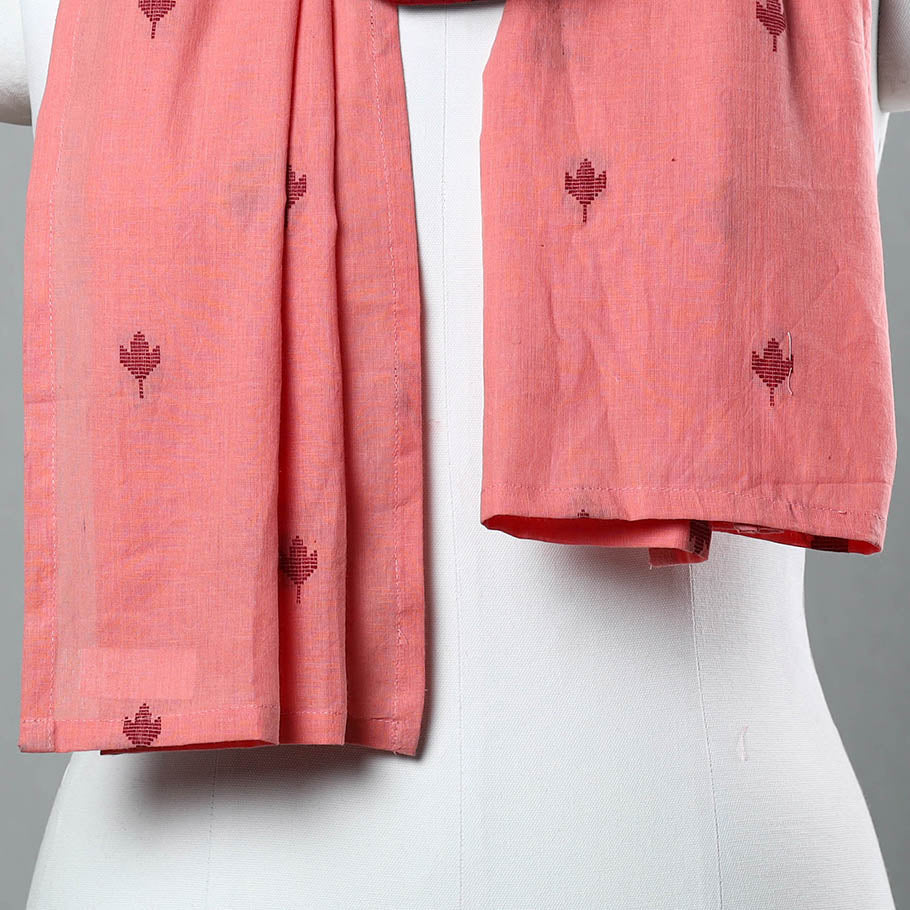 Multicolor Jacquard Cotton Patchwork Stole