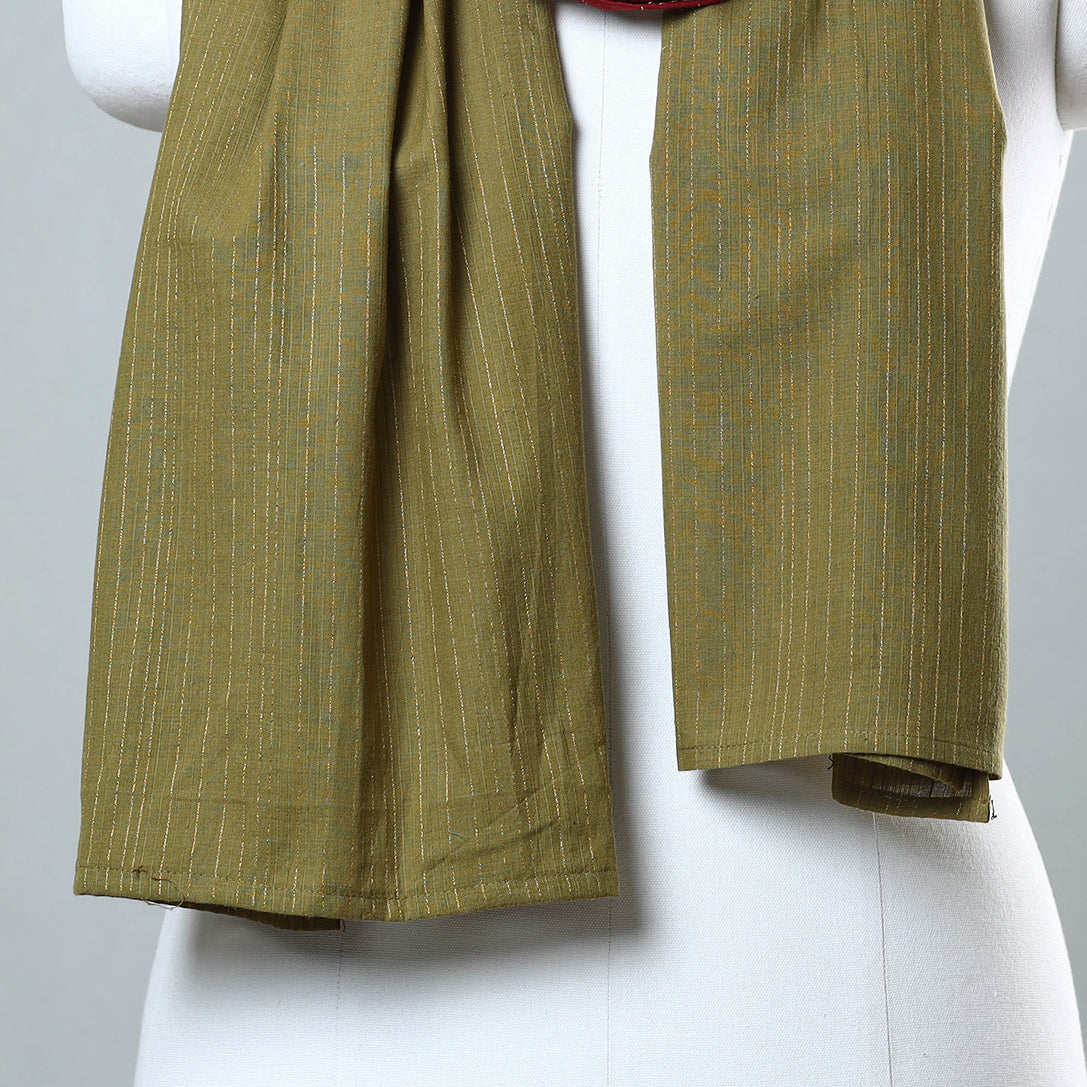Jacquard Patchwork Cotton Stole 15