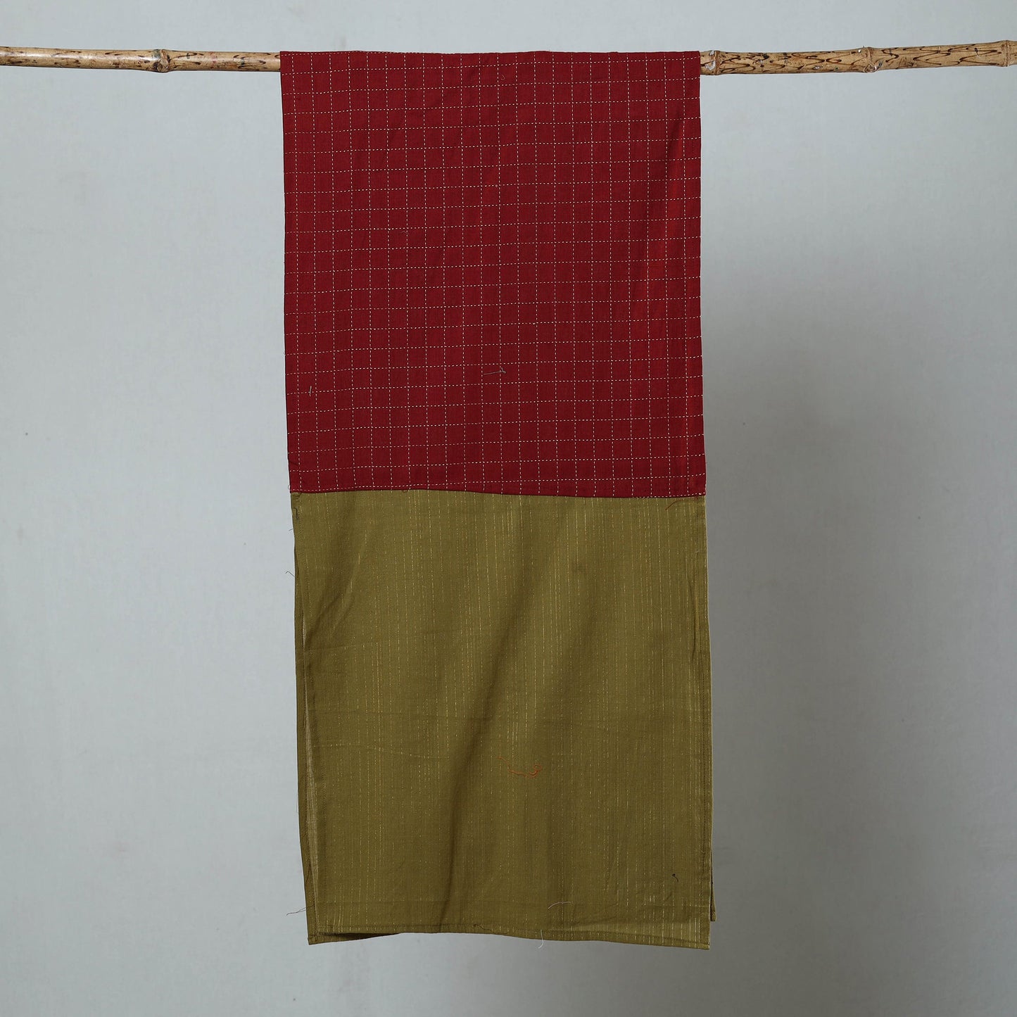 Jacquard Patchwork Cotton Stole 15