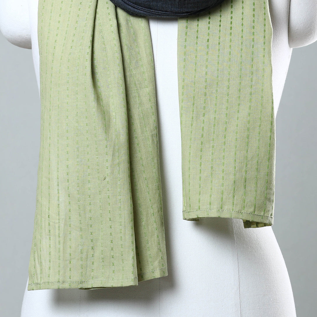 Jacquard Patchwork Cotton Stole 17