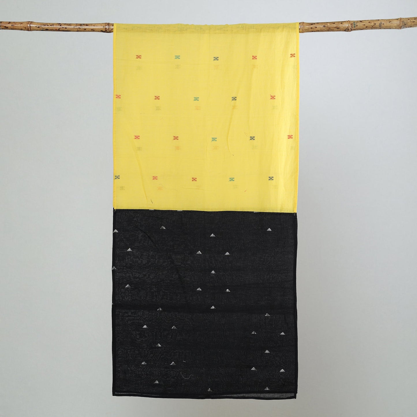Jamdani Patchwork Cotton Stole 10