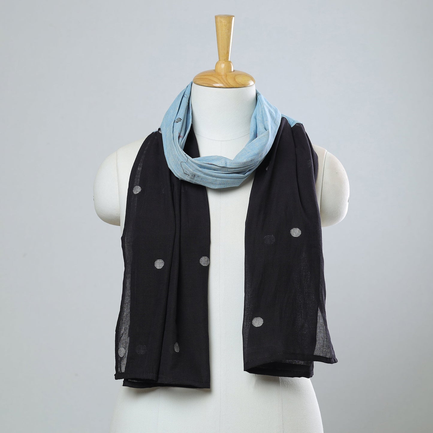 Jamdani Patchwork Cotton Stole 33