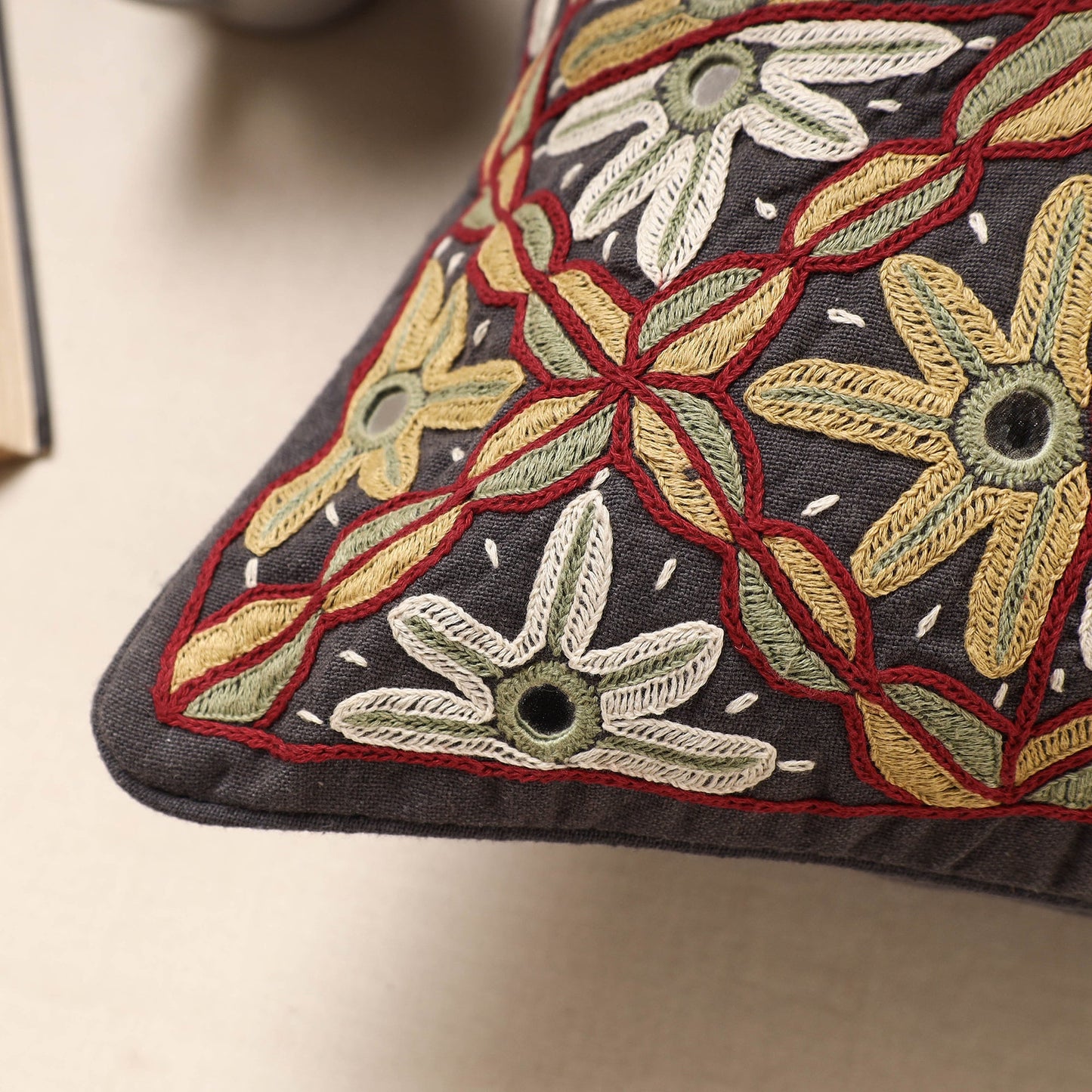 Embroidery Cushion Cover