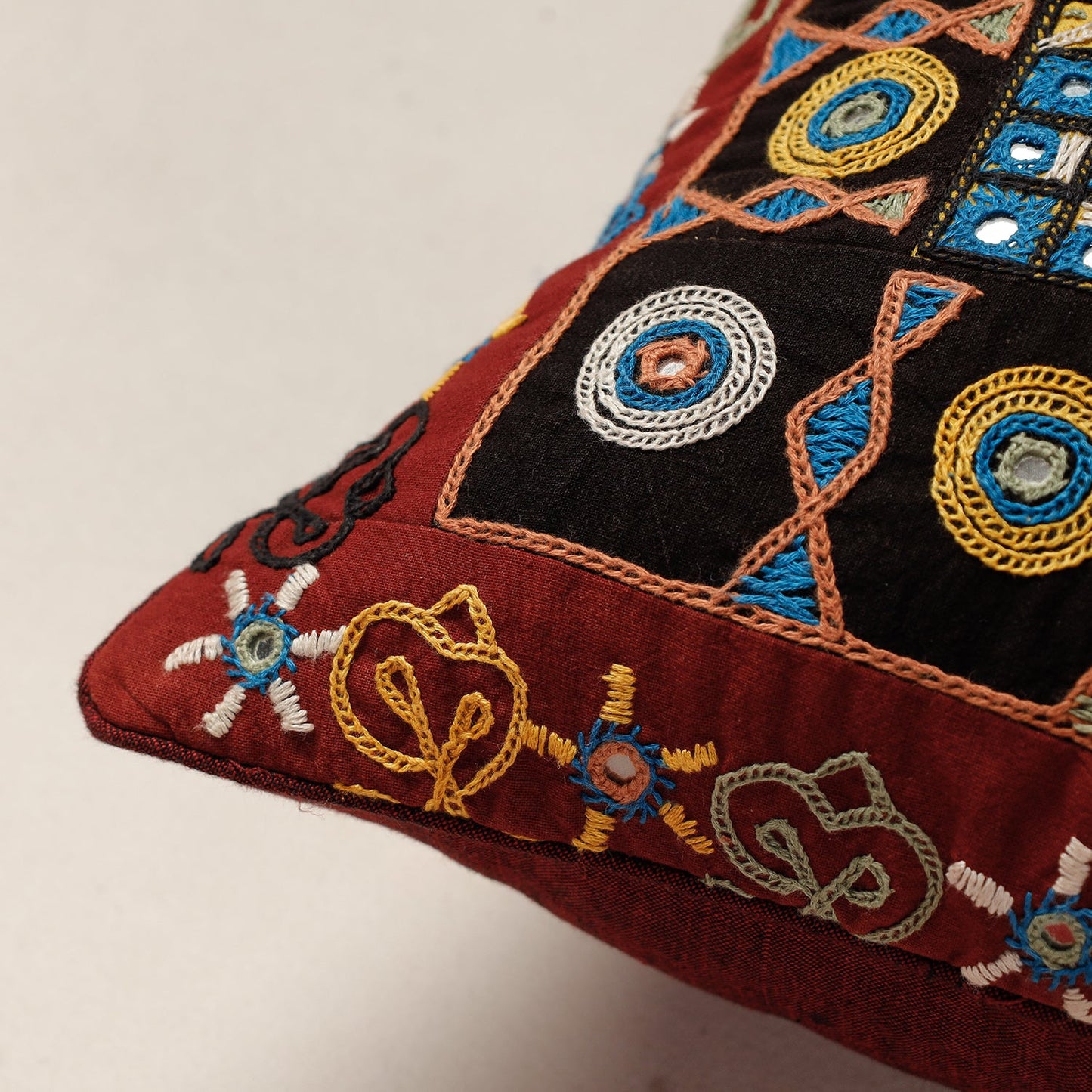 Hand Embroidery Cushion Cover
