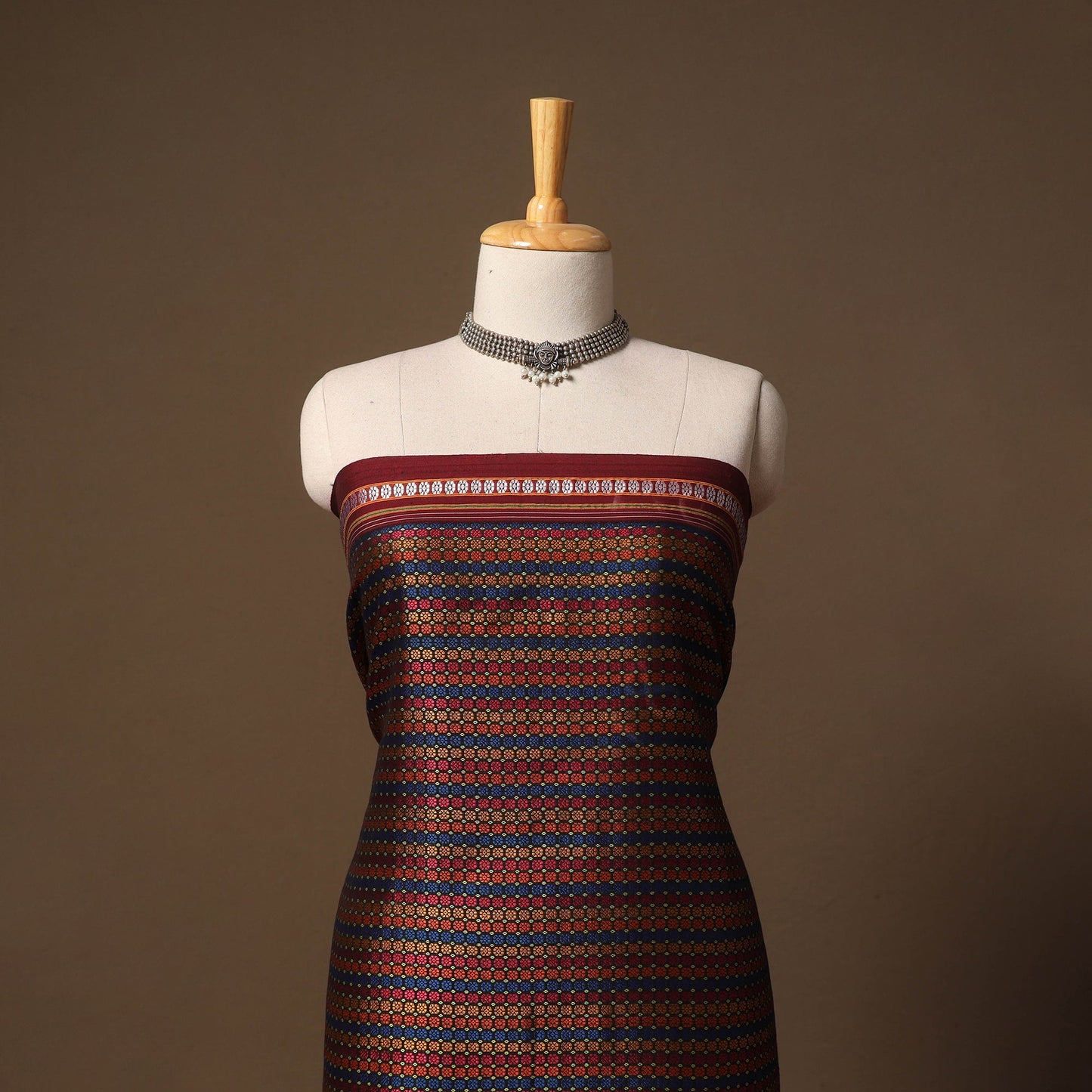 Karnataka khun mercerised cotton 3pc unstitched dress