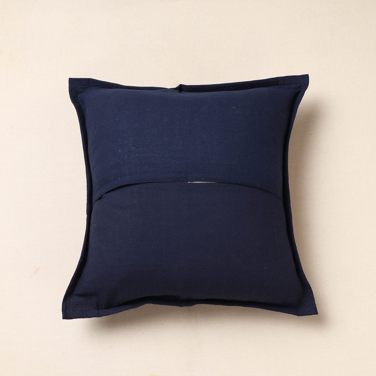 Buy Multicolor Khambadiya Patchwork Cotton Cushion Cover